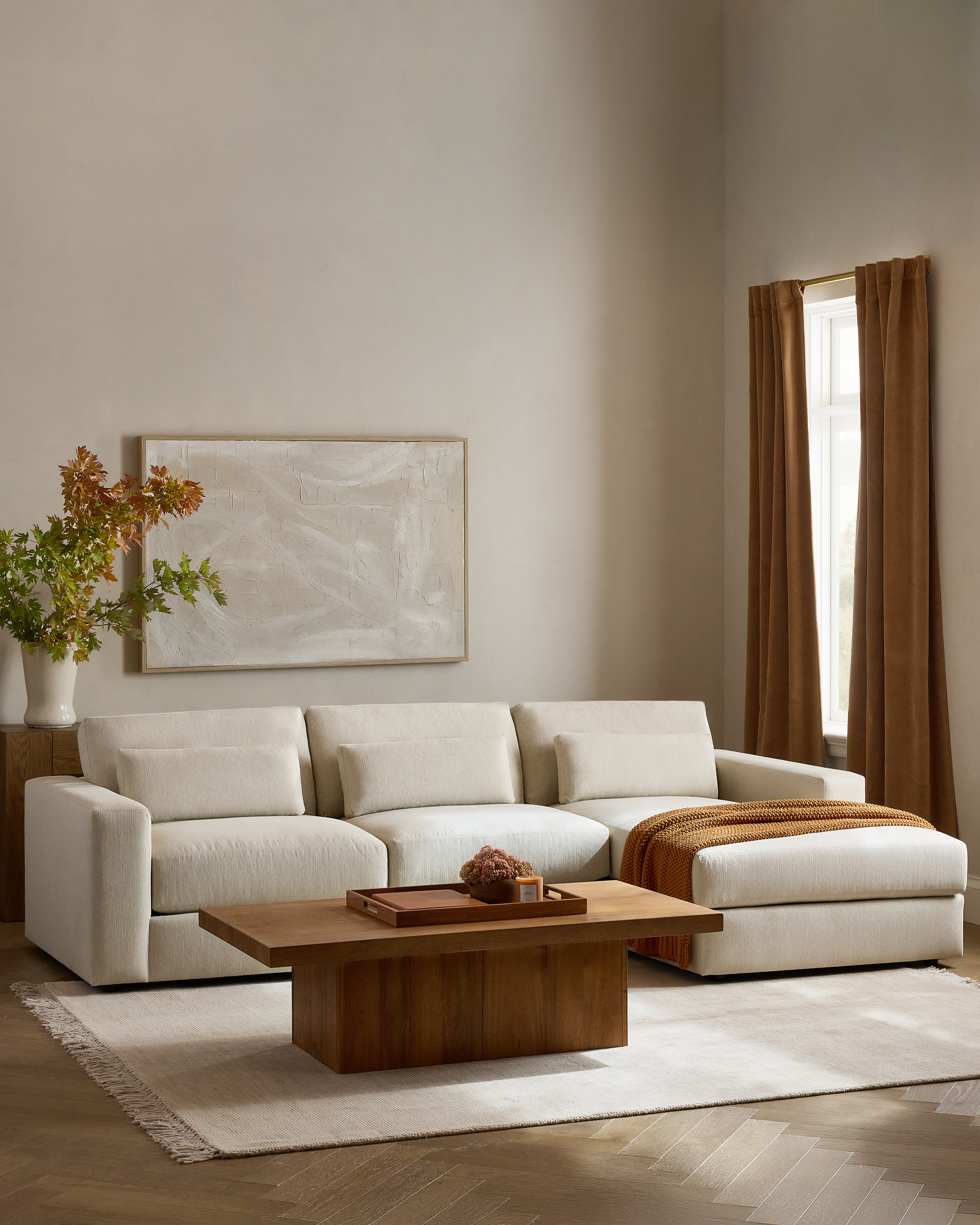 Quince Ashford Chaise Sectional - Thumbnail 5