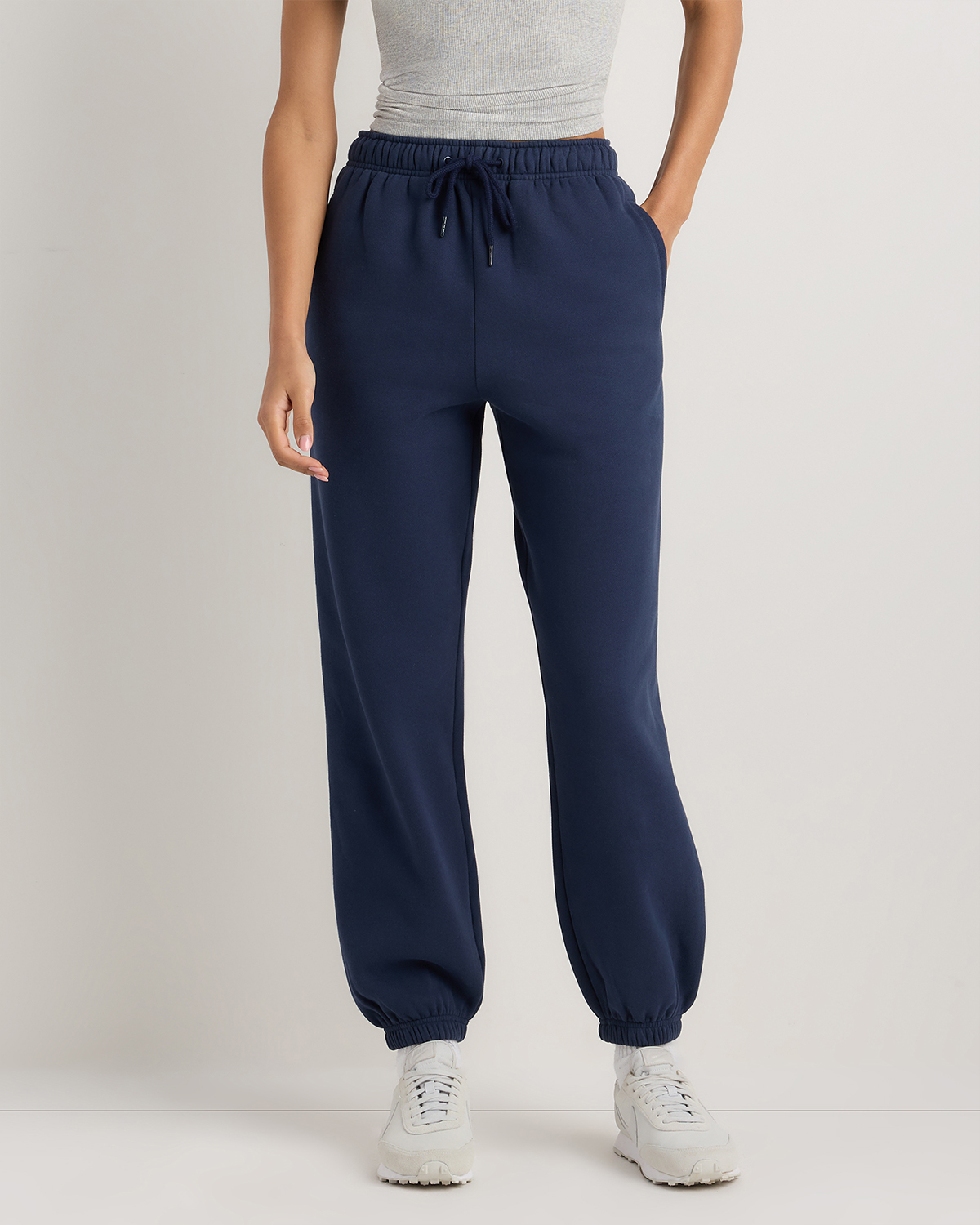 Washed Deep Navy Everyday Fleece Joggers