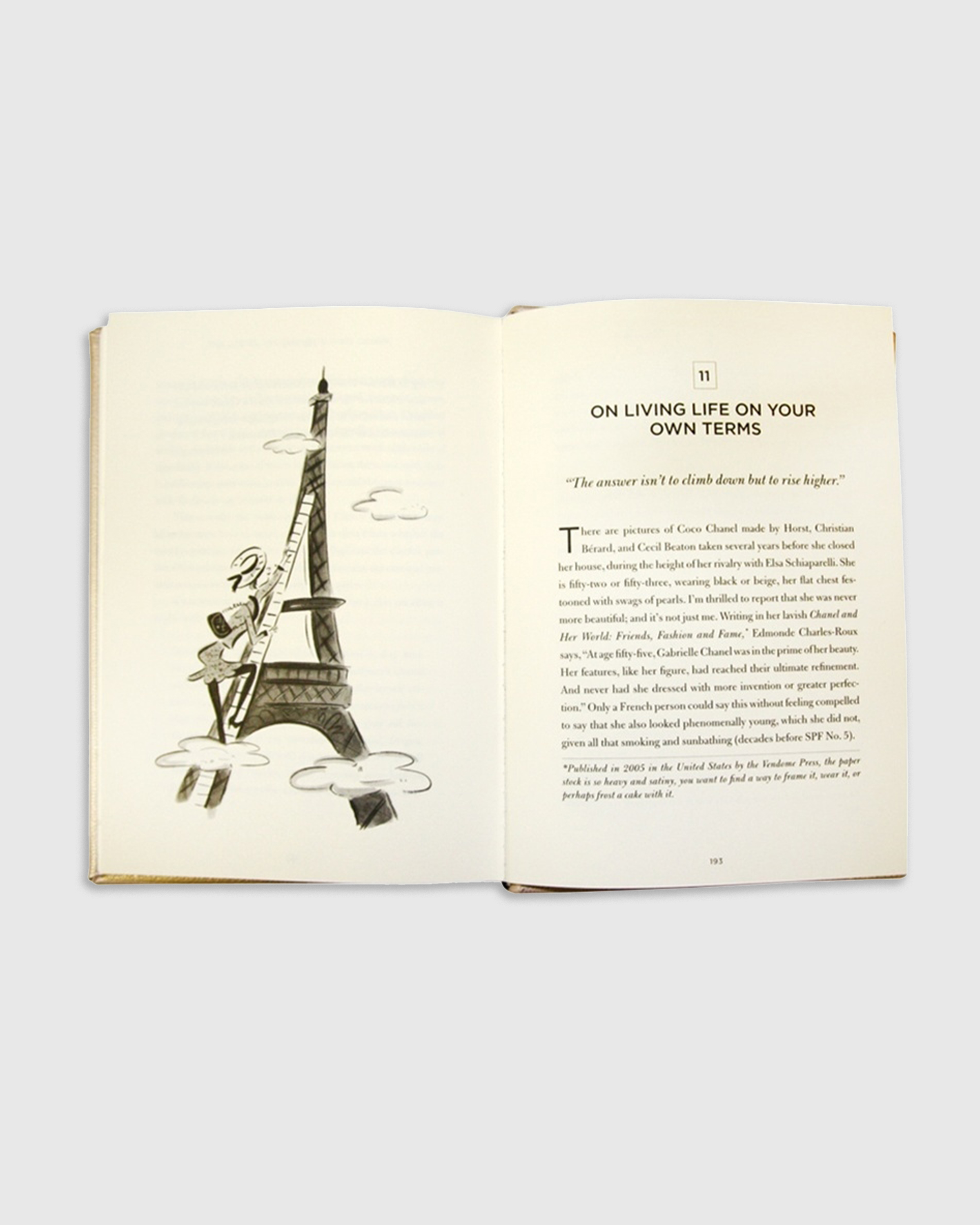 The Gospel According to Coco Chanel Leather Bound Book - thumbnail 3