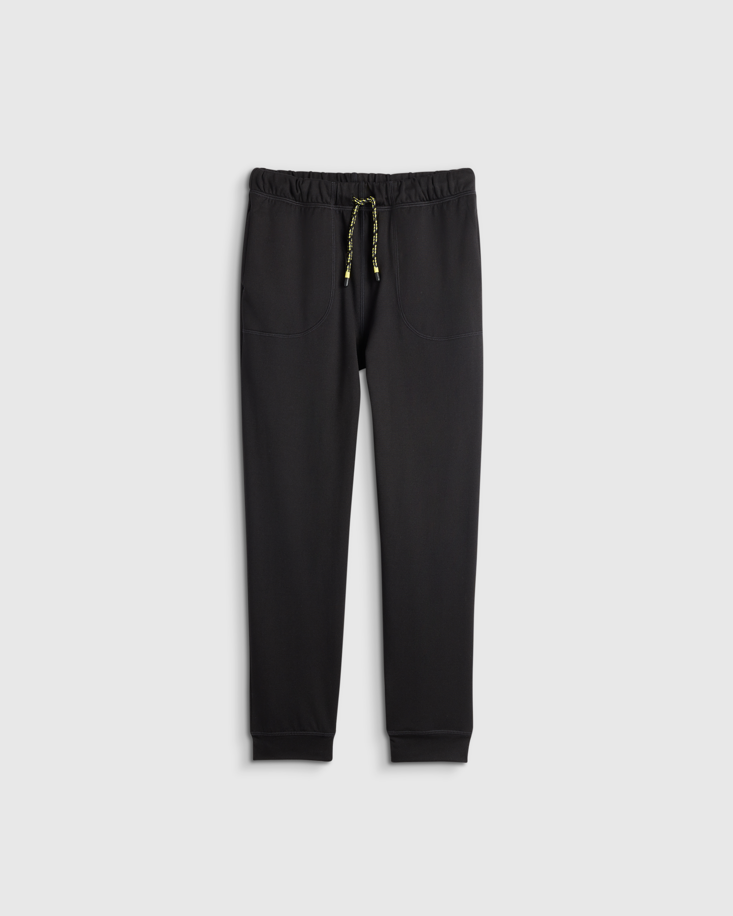 Black Flowknit Performance Joggers
