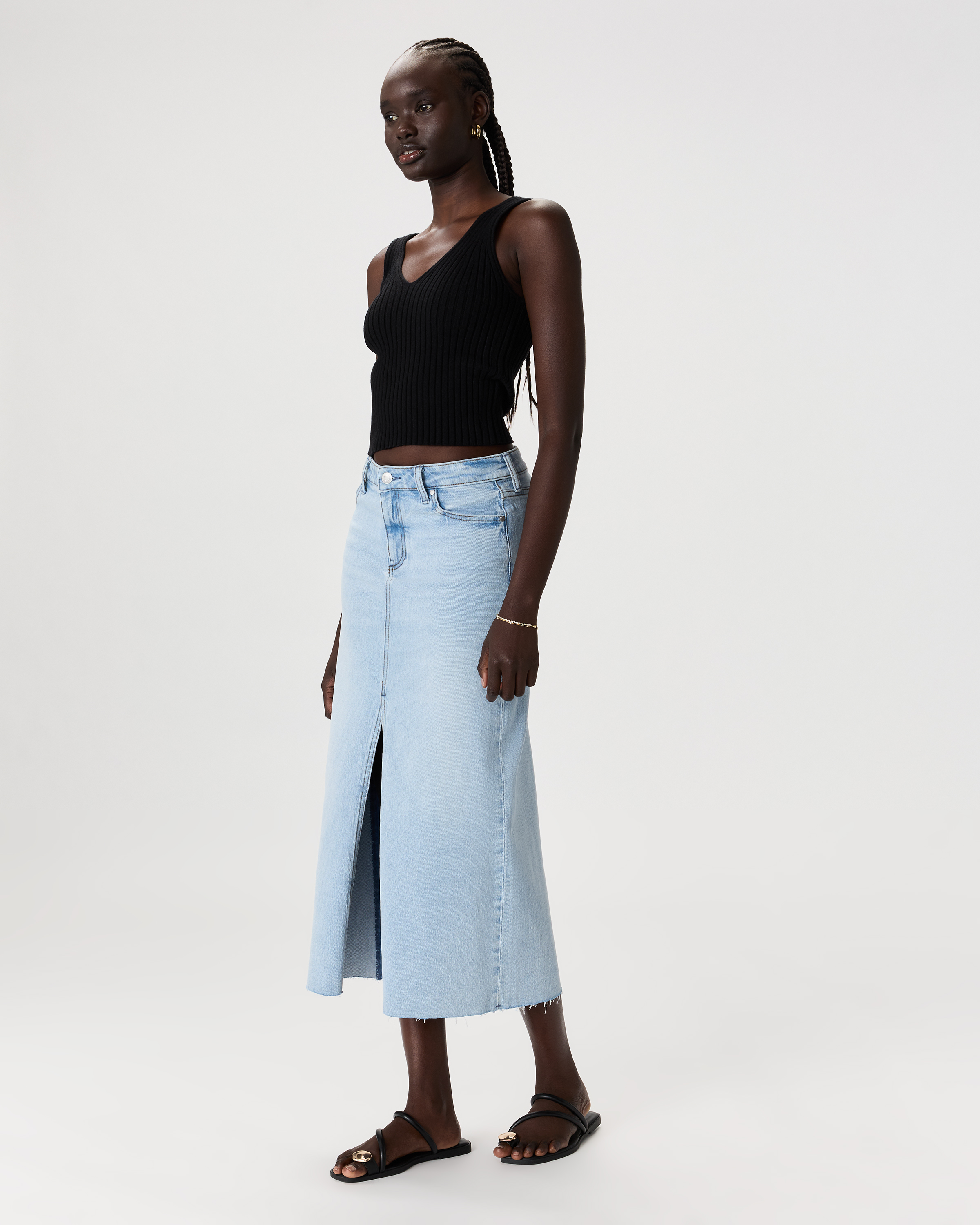【mnem】Chenti Tiered Skirt Pants BOTTOMS – Tagged 
