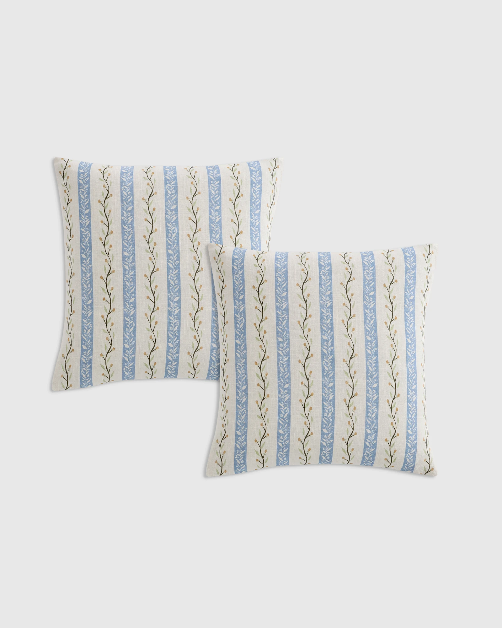 Vintage Floral Pillow Cover (Set of 2)