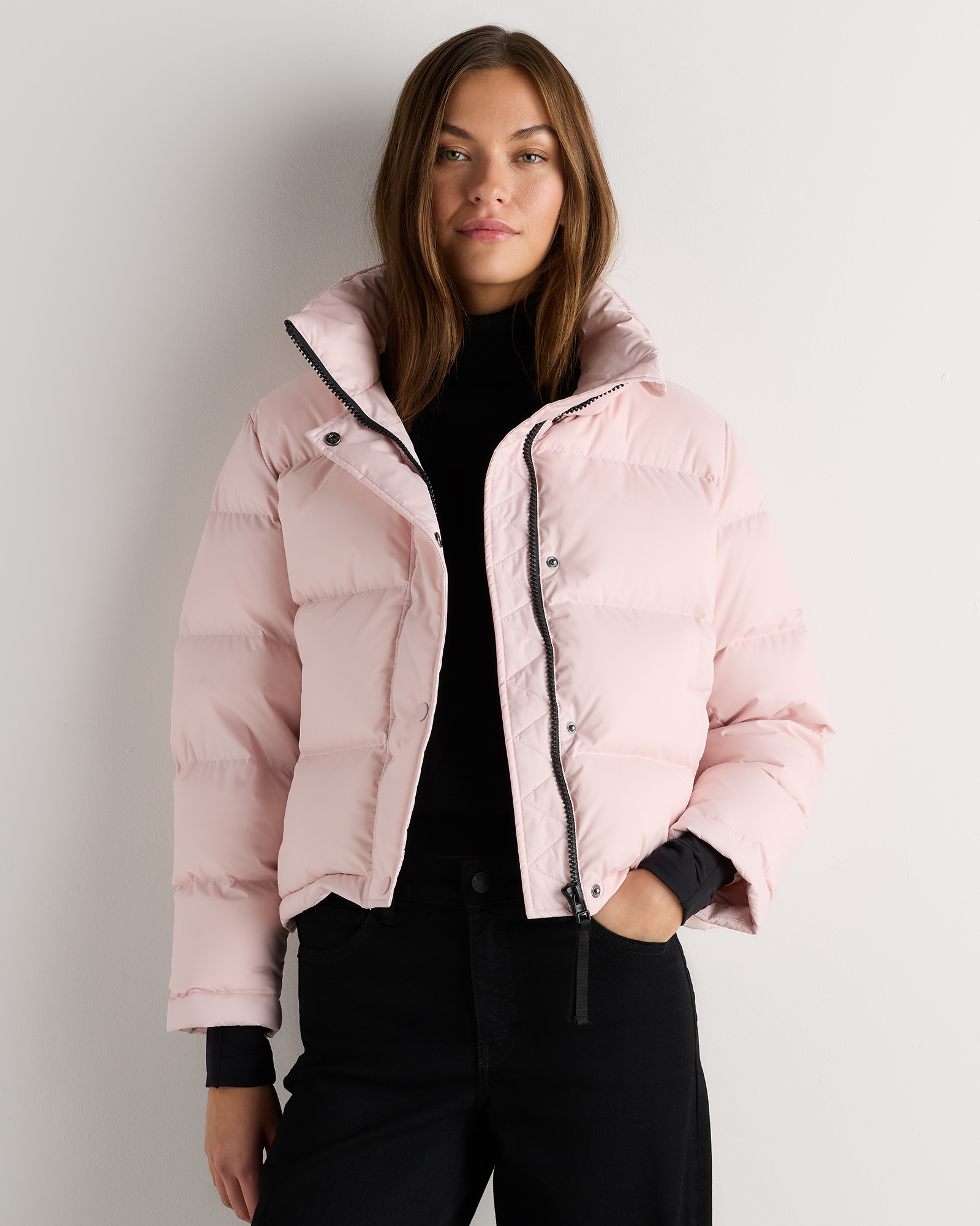 Responsible Down Cropped Puffer Jacket