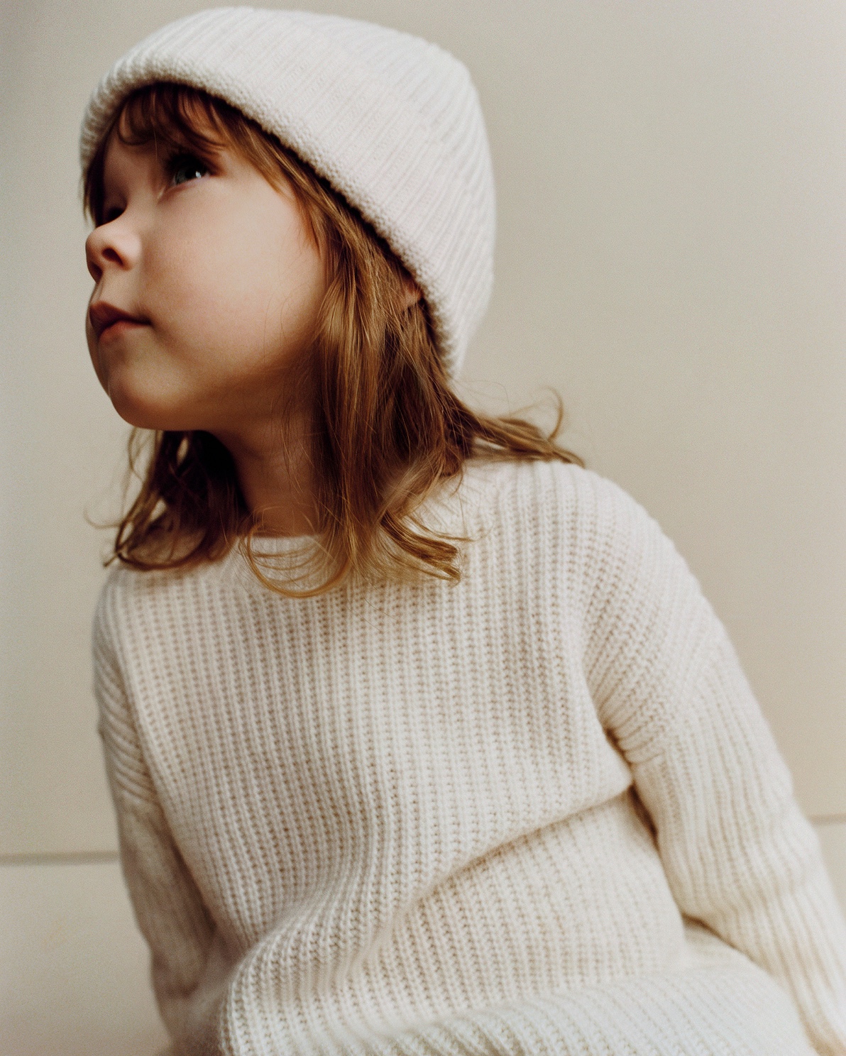 Washable Cashmere Fisherman Tunic Sweater