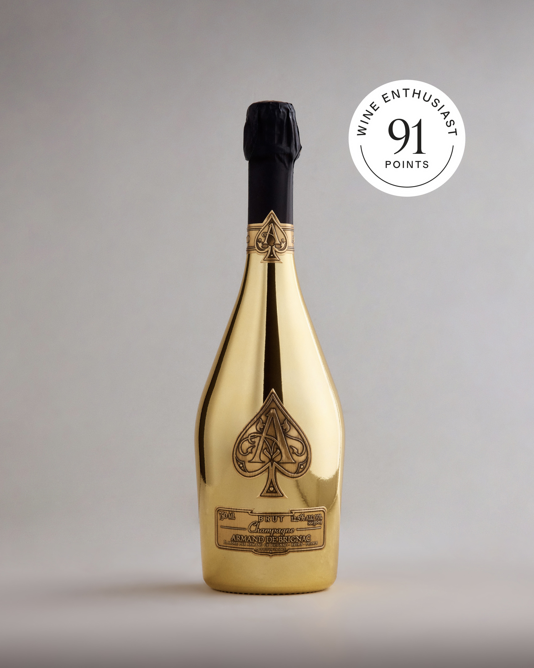 No Color Armand de Brignac Ace of Spades Brut Gold Champagne
