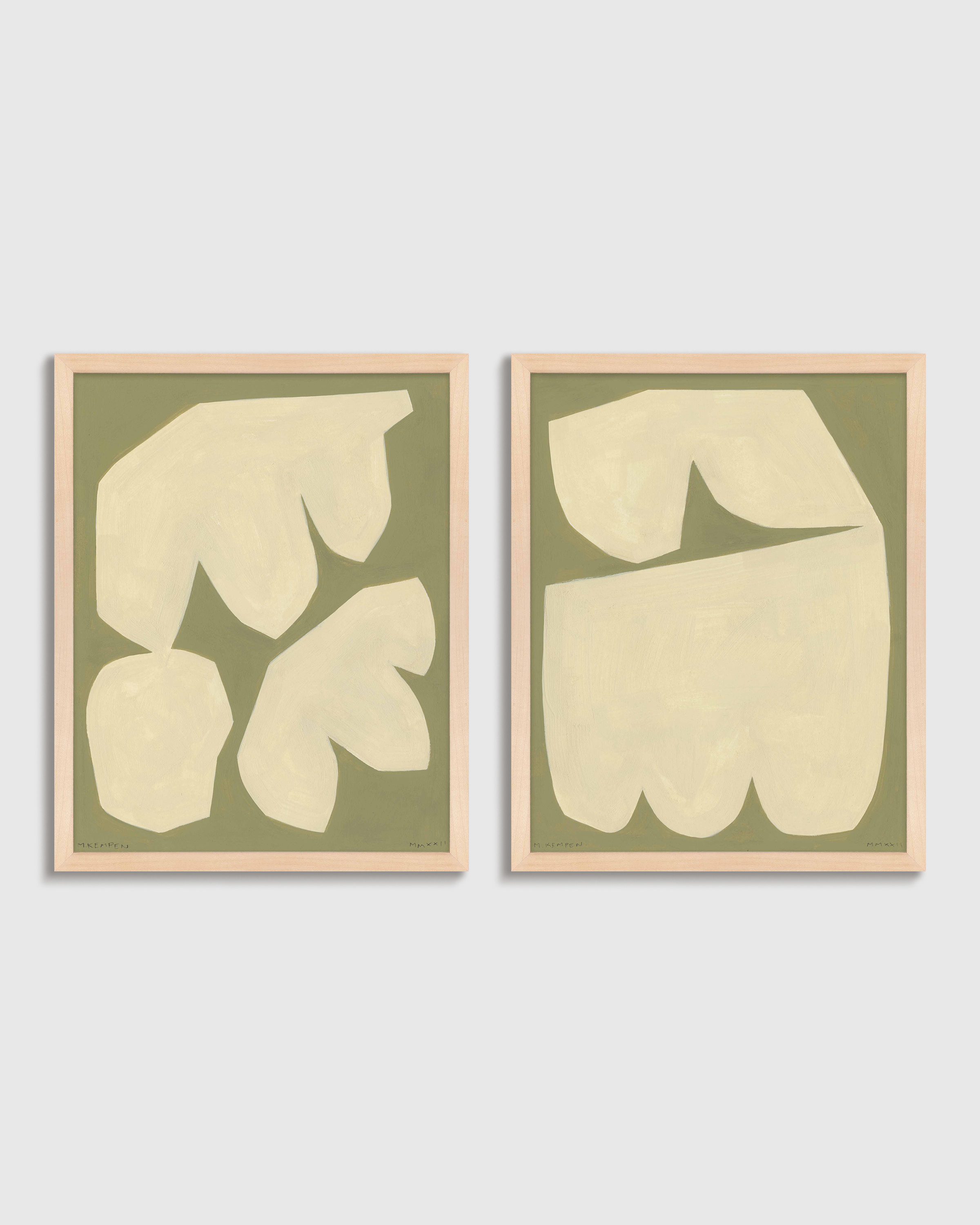 Maple Drift by Michael Kempen (Set of 2)