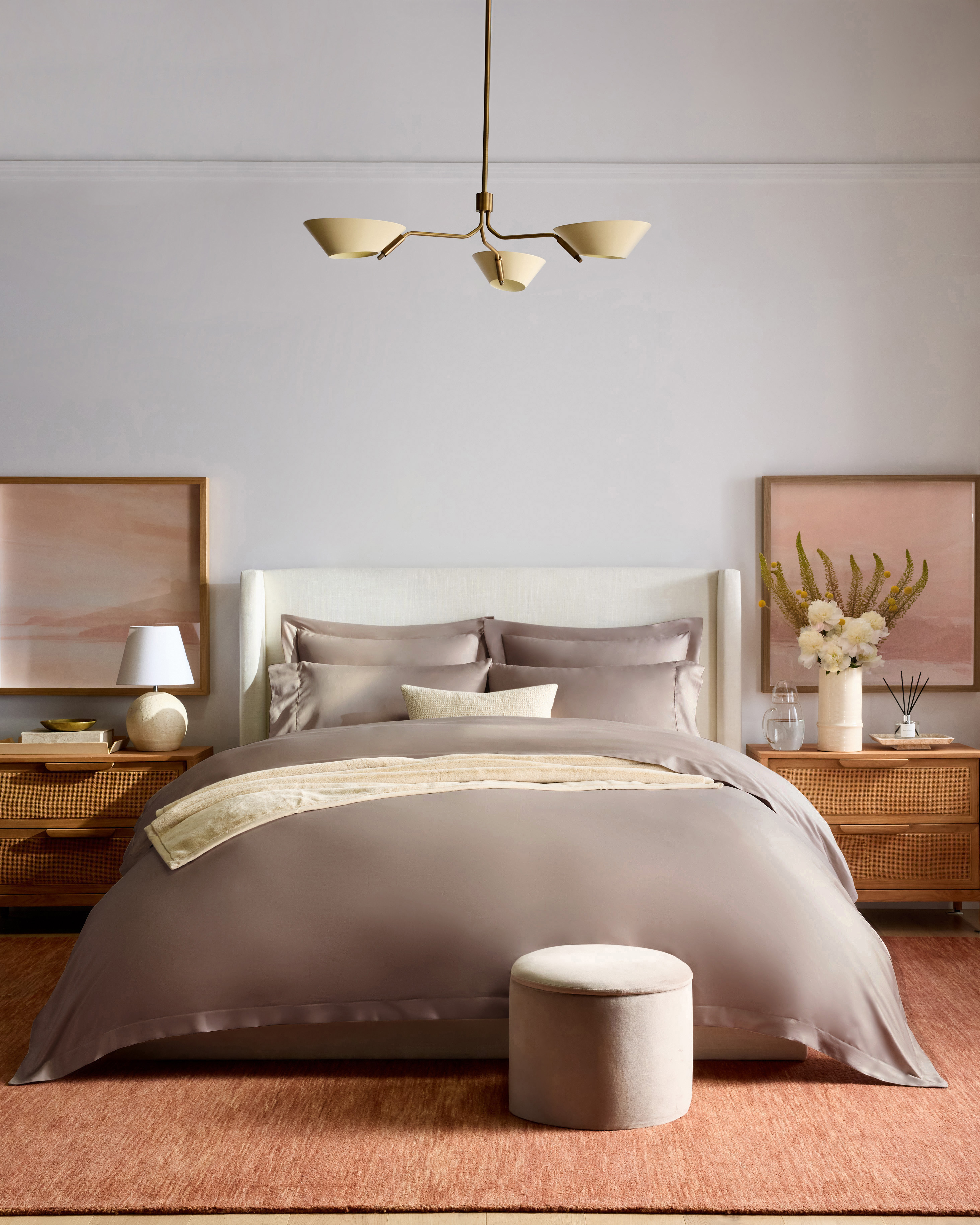 Stone Signature Giza Cotton Sateen Deluxe Bedding Bundle 