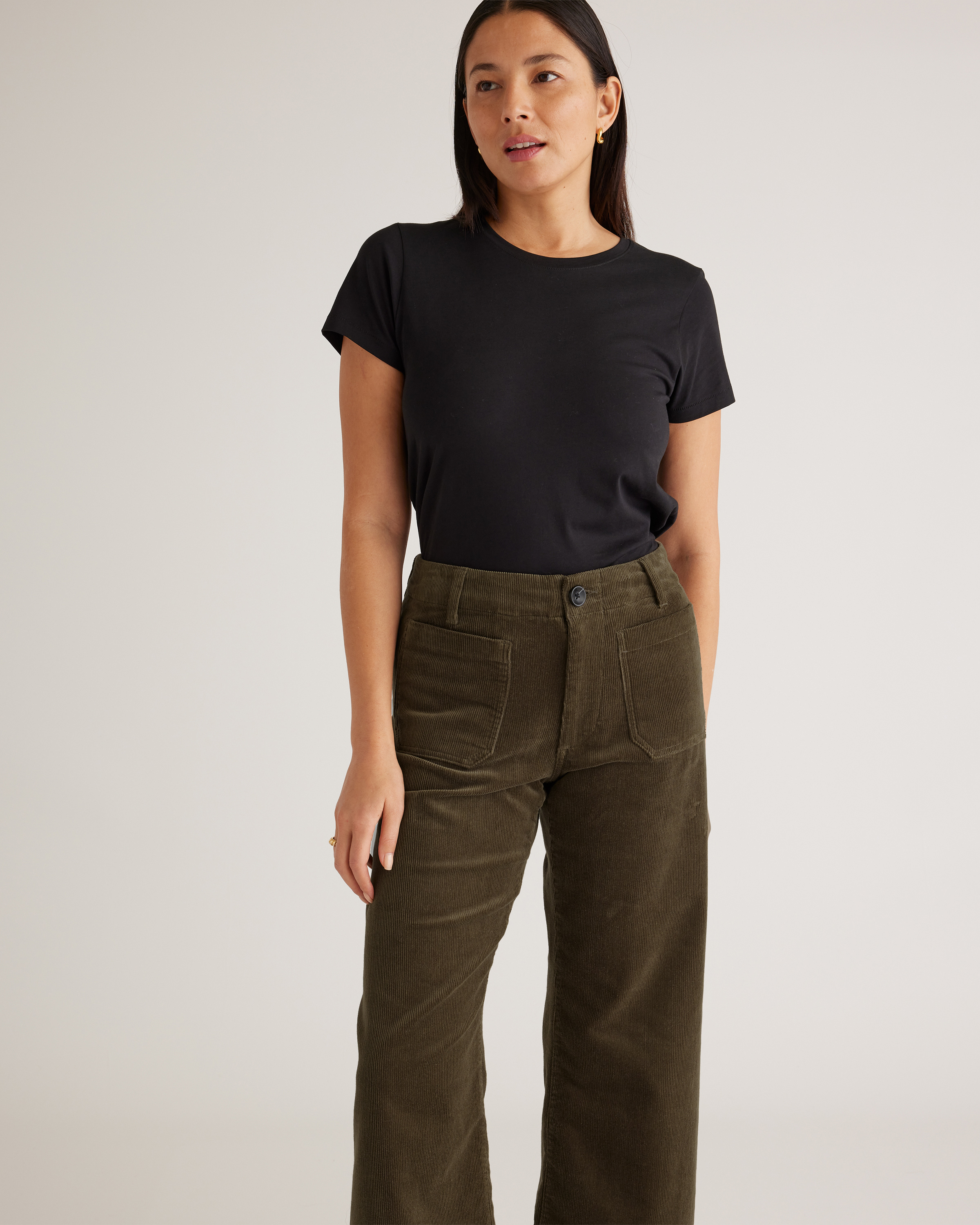 パンツ ATON SUVIN CORDUROY EASY WIDE PANTS 04 SUVIN CORDUROY | タックワイドパンツ / ATON | ファッション