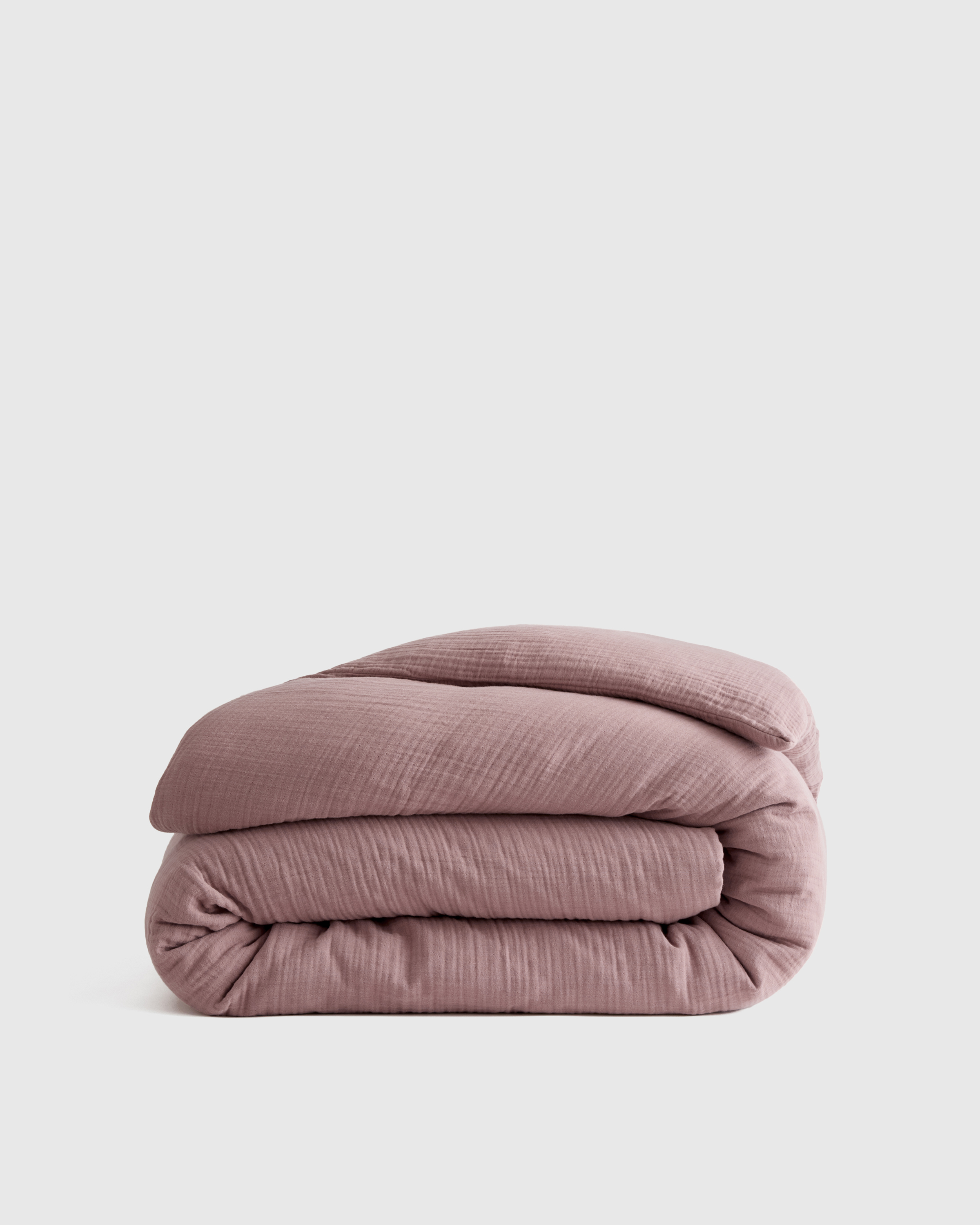 Fig Organic Airy Gauze Duvet Cover