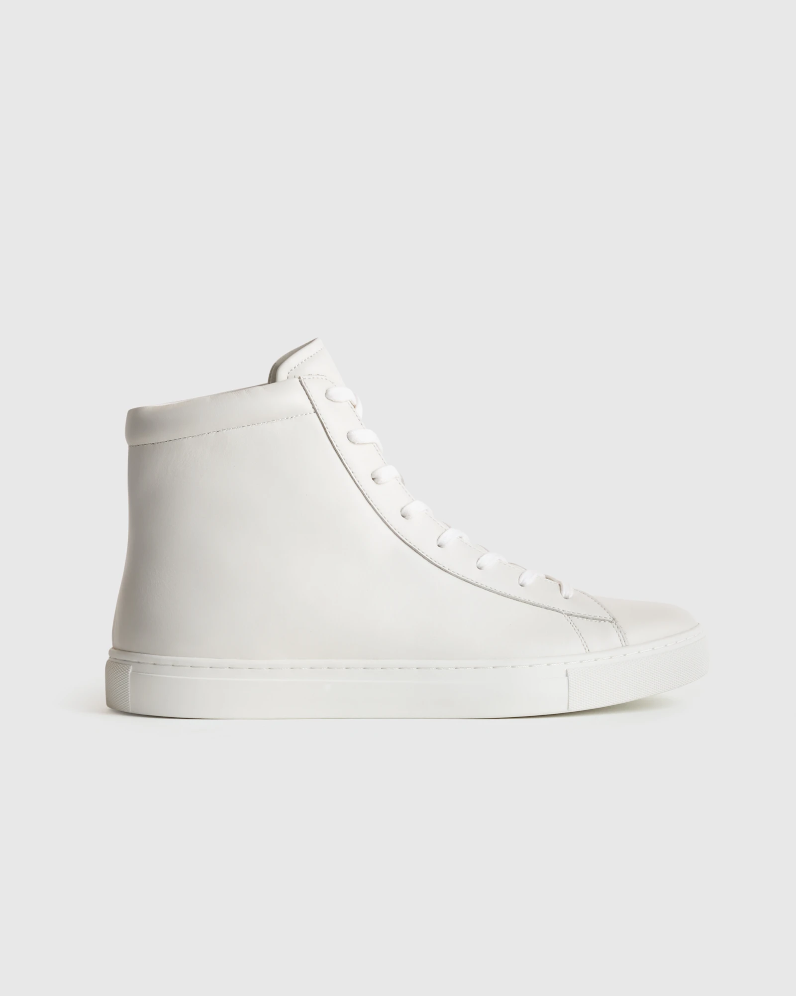Italian Leather High Top Everyday Sneaker