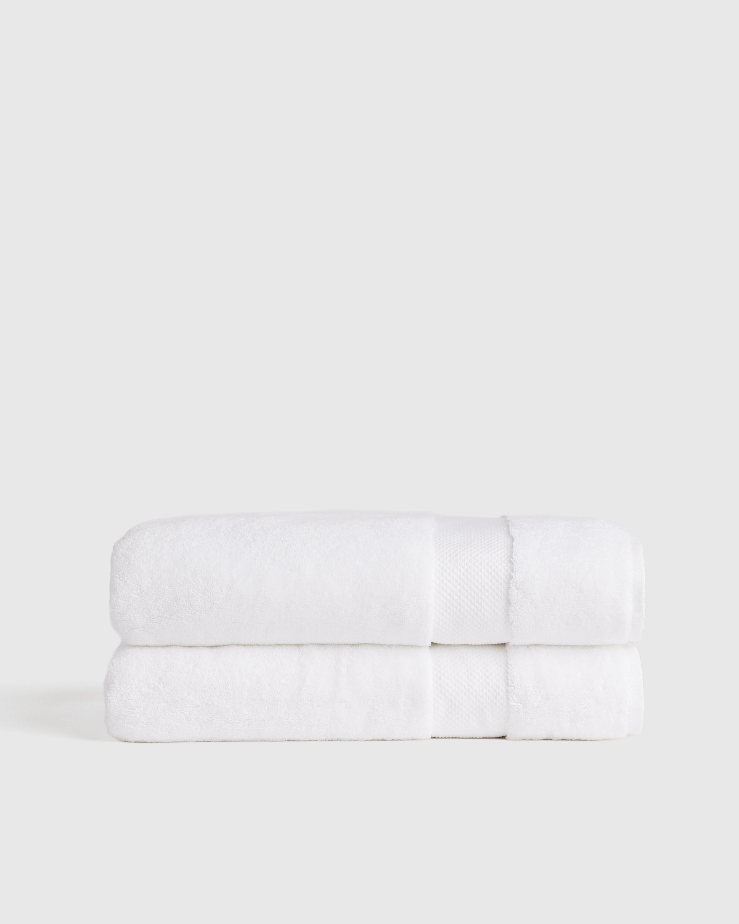 Turkish Ultra Plush Bath Sheet (Set of 2) - White