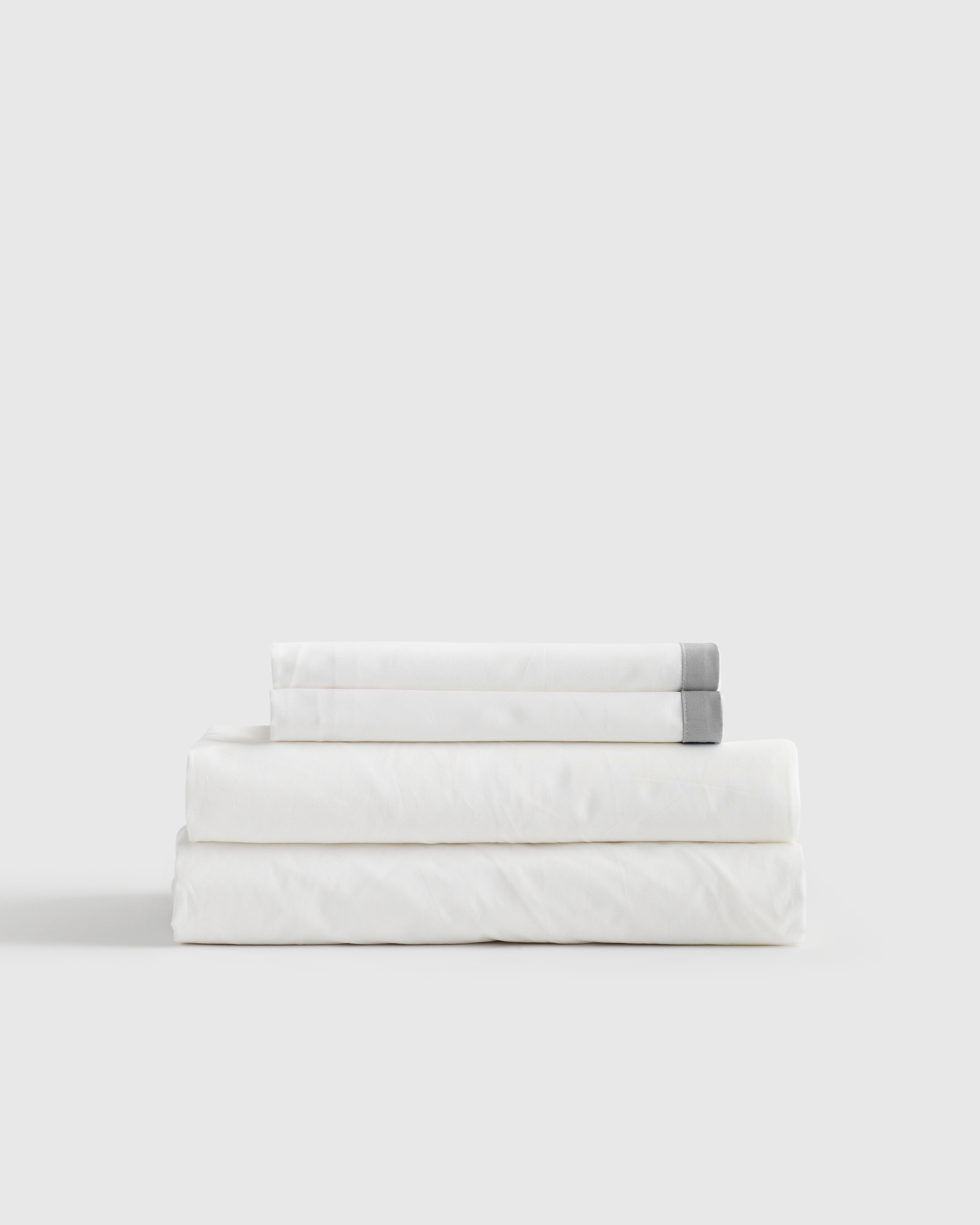 Luxury Organic Sateen Border Sheet Set