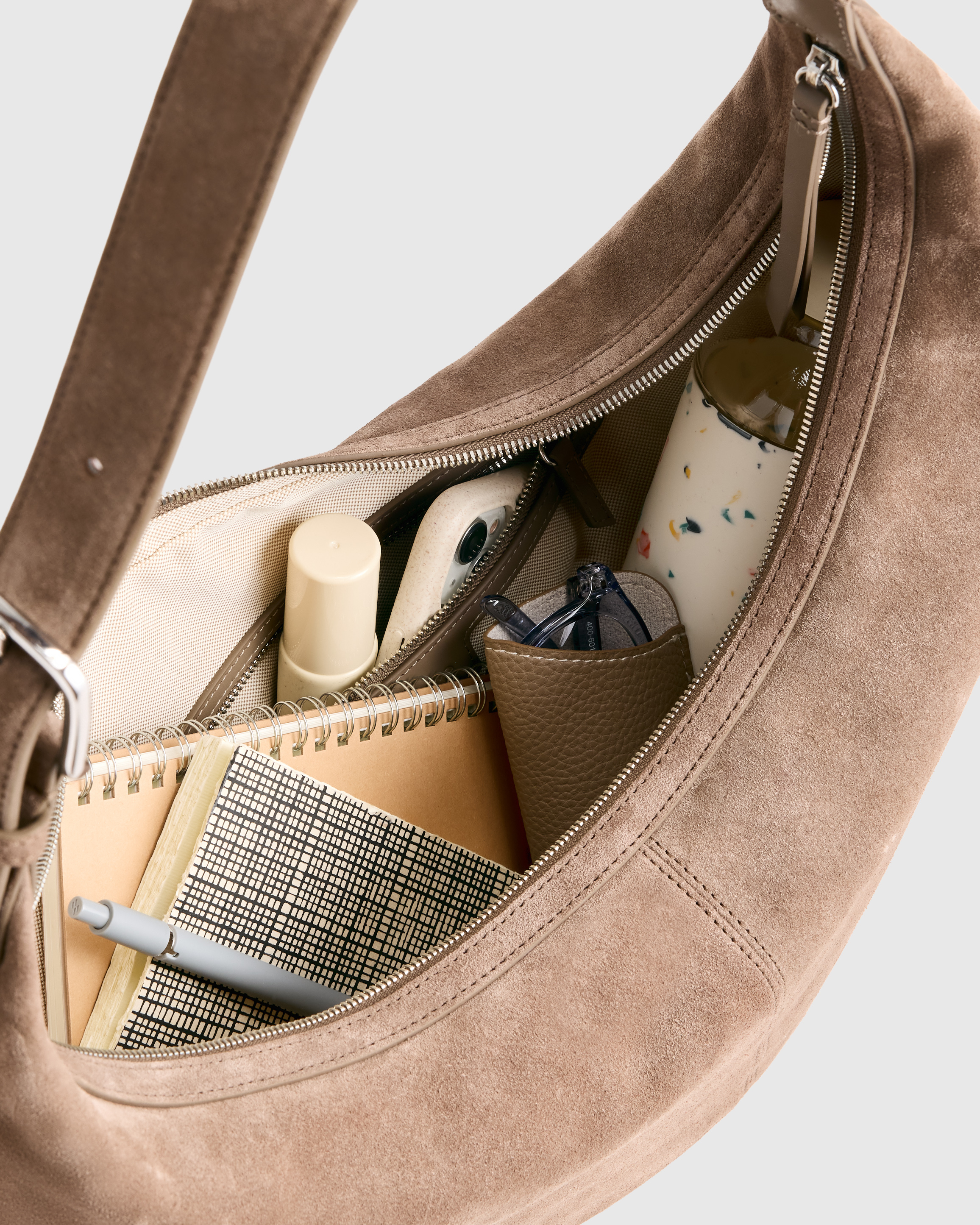 Parts Lab.】Real Suede Flap Shoulder Bag | ヤマダウェブコム