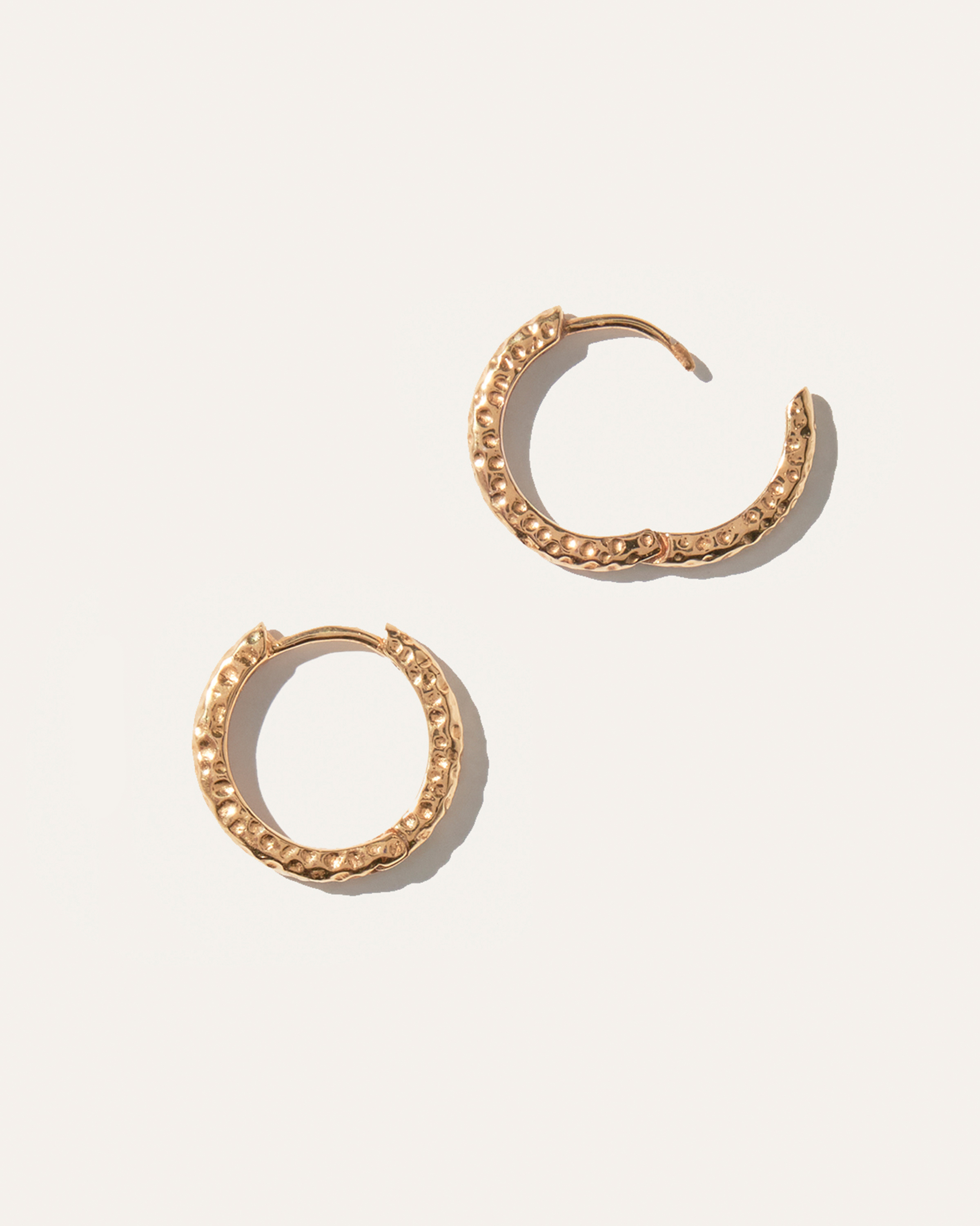 14K Gold Everyday Hoops