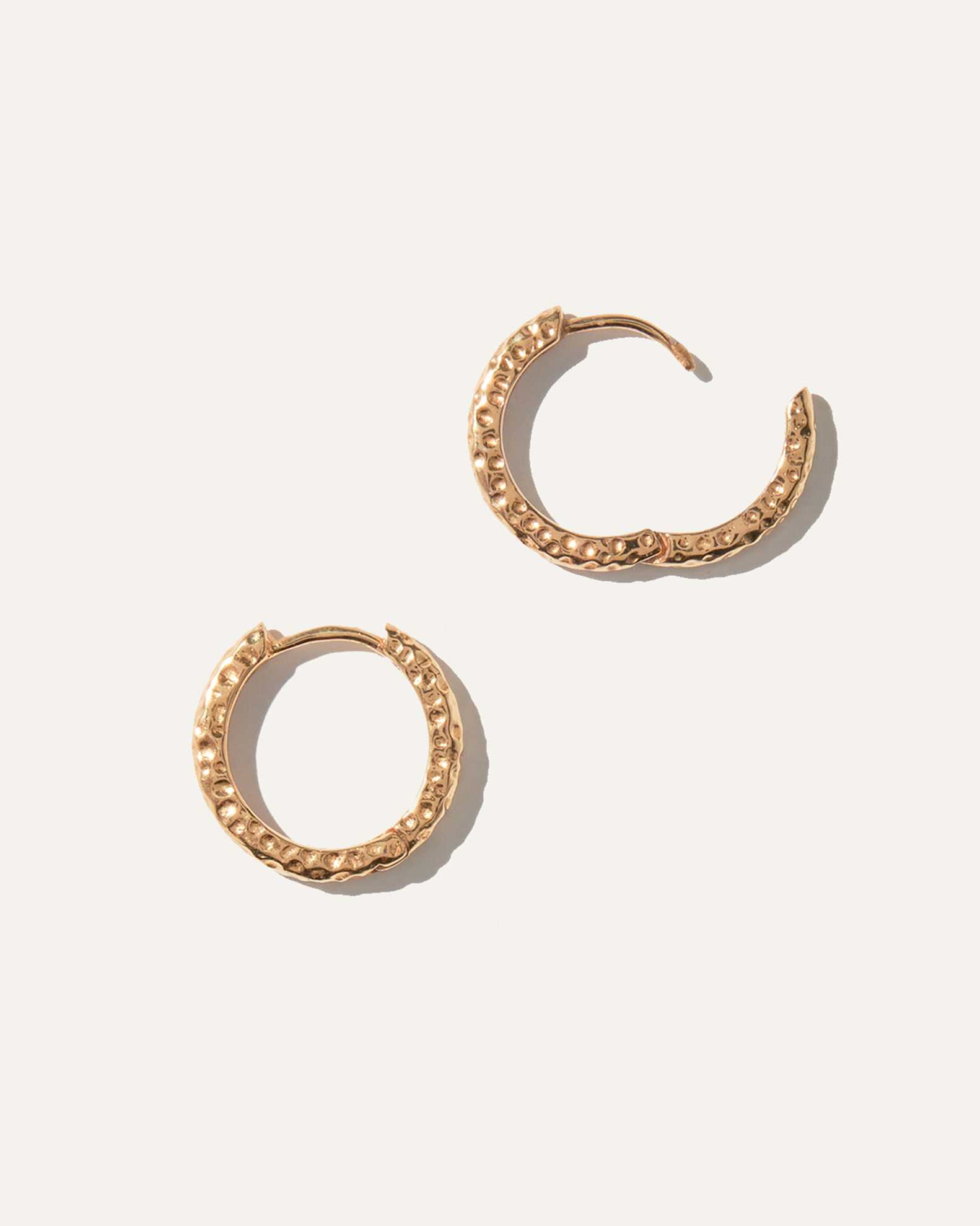 14K Gold Everyday Hoops