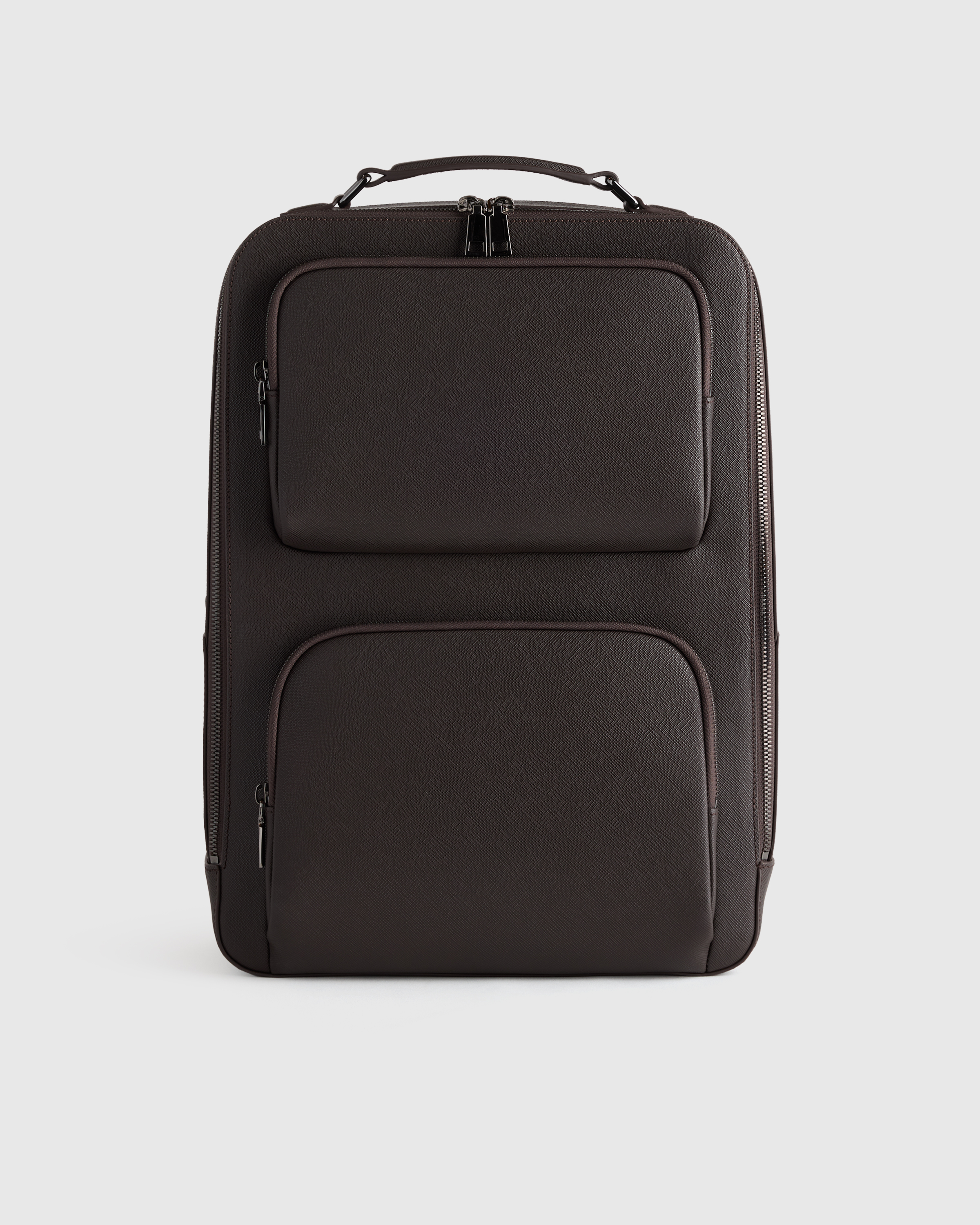 Hickory Italian Saffiano Laptop Backpack