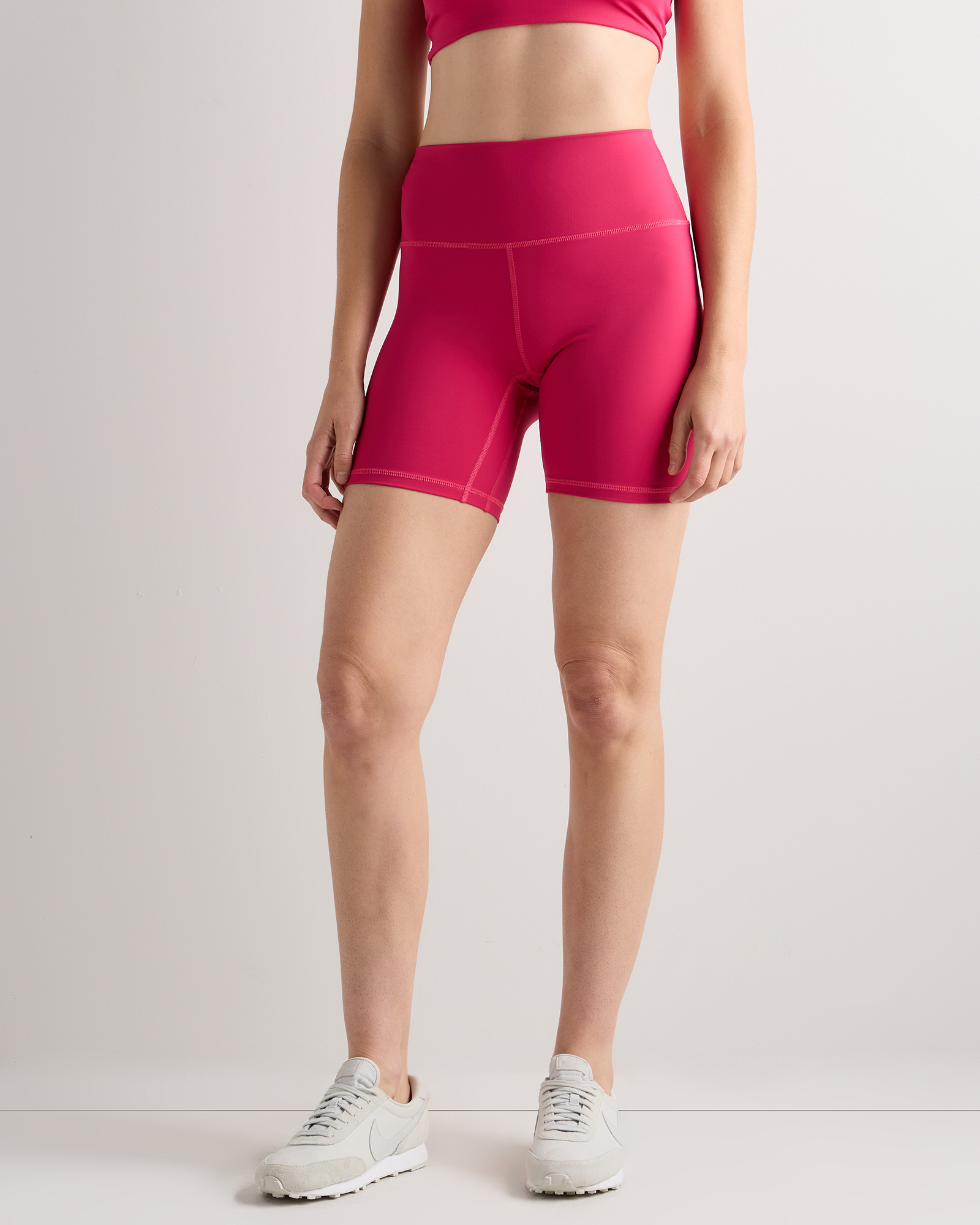 Amaranth Pink Ultra-Form Bike Shorts