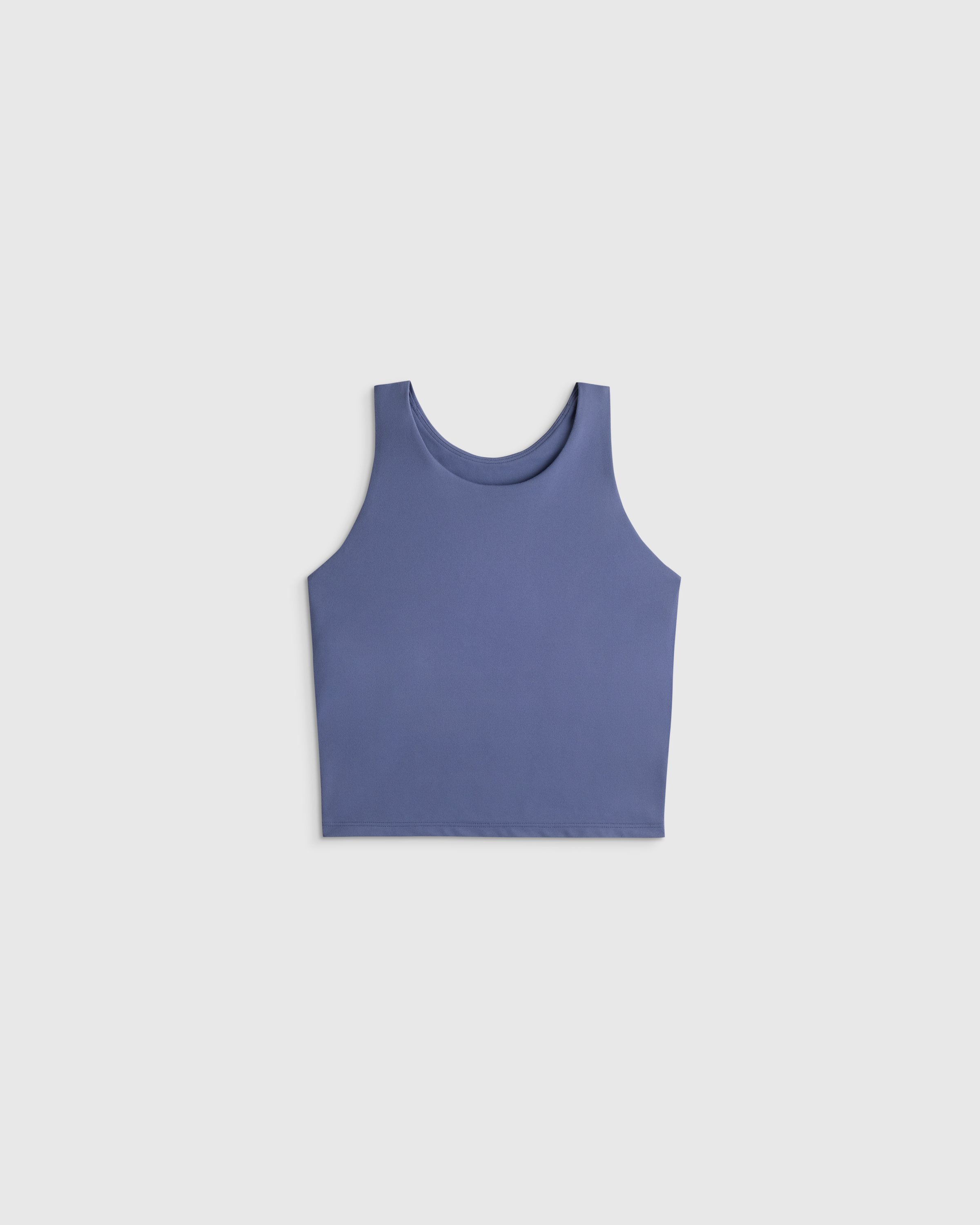 Storm Blue Girls Ultra-Form Fitted Tank