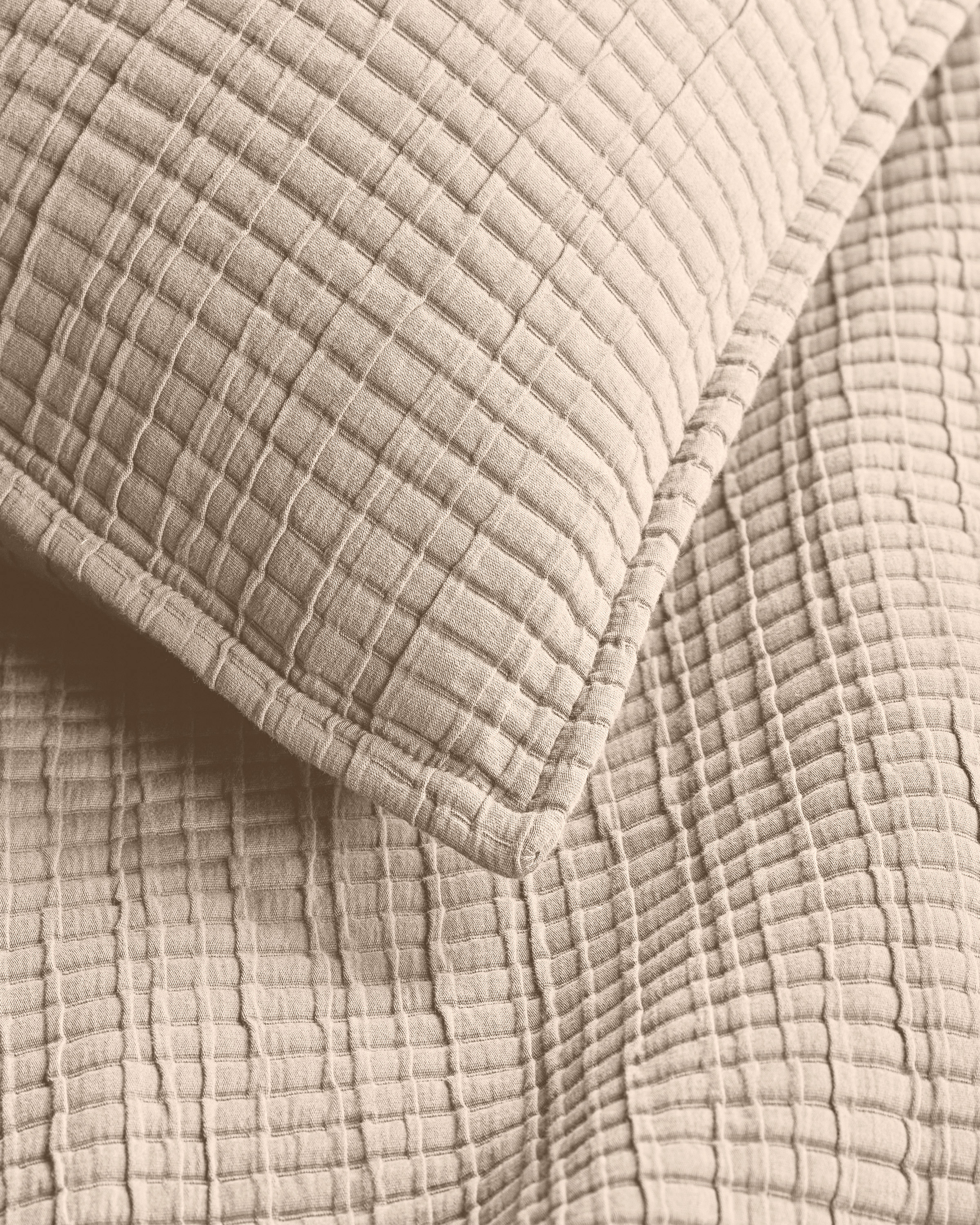 Quince Ribbed Cotton Coverlet - Thumbnail 2