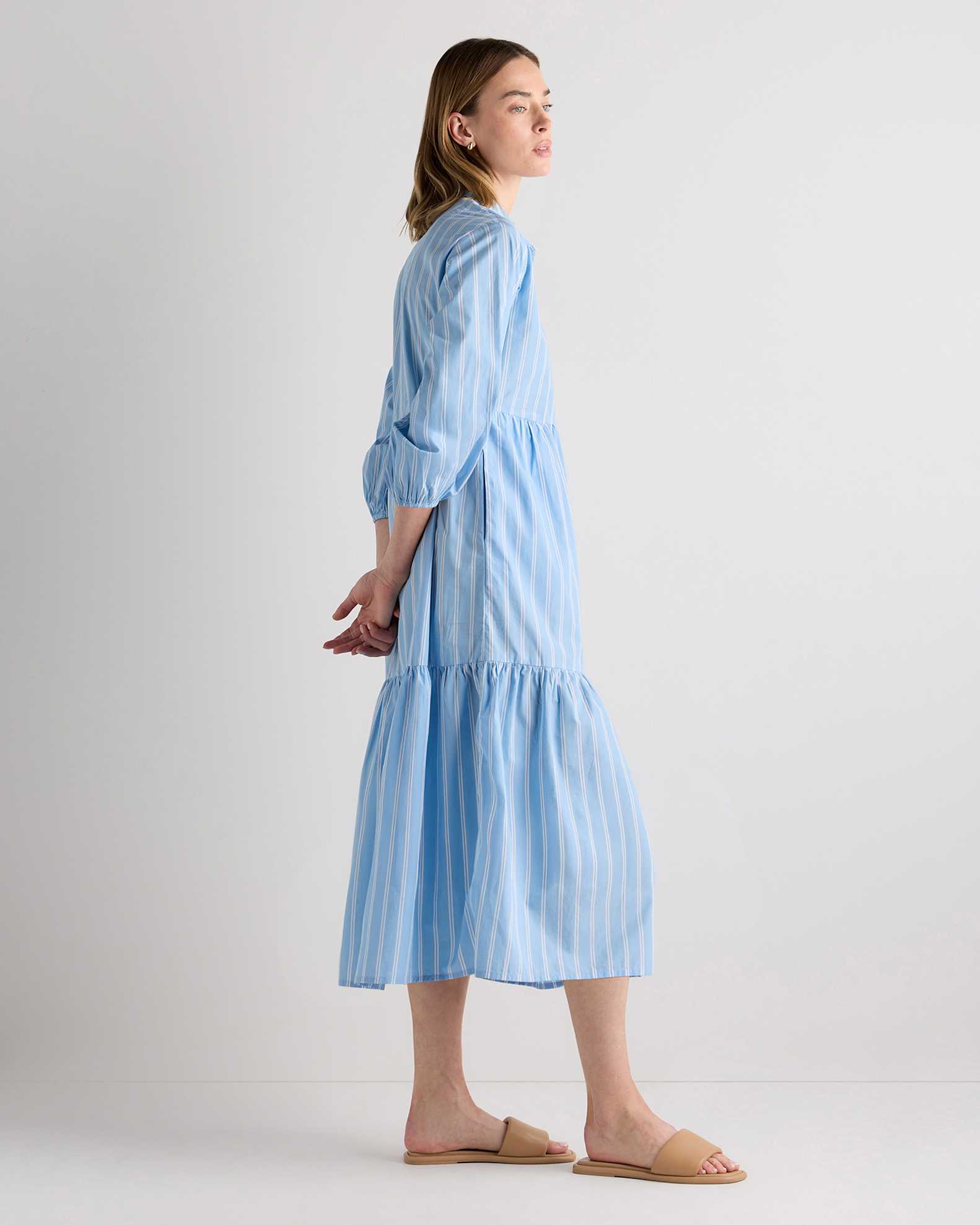 100% Organic Cotton Midi Tunic Dress 100% Organic Cotton Midi Tunic Dress