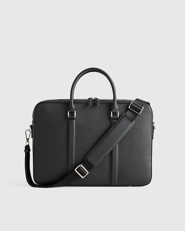 Italian Saffiano Briefcase