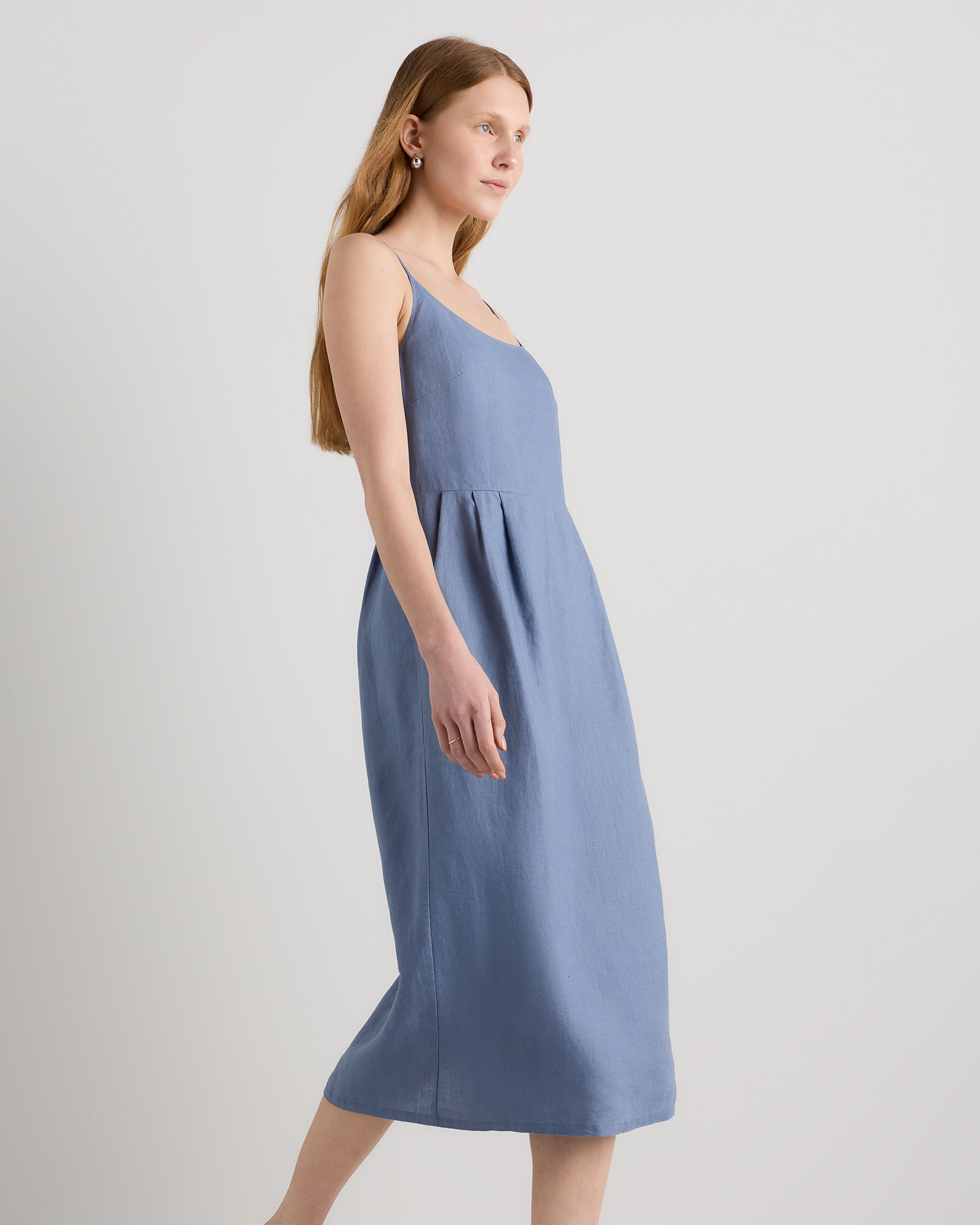 scoop neck midi dress Ruched Rib Knit - Black Inspired by the Dwight EVEREVE Women's Susannah Scoop Neck