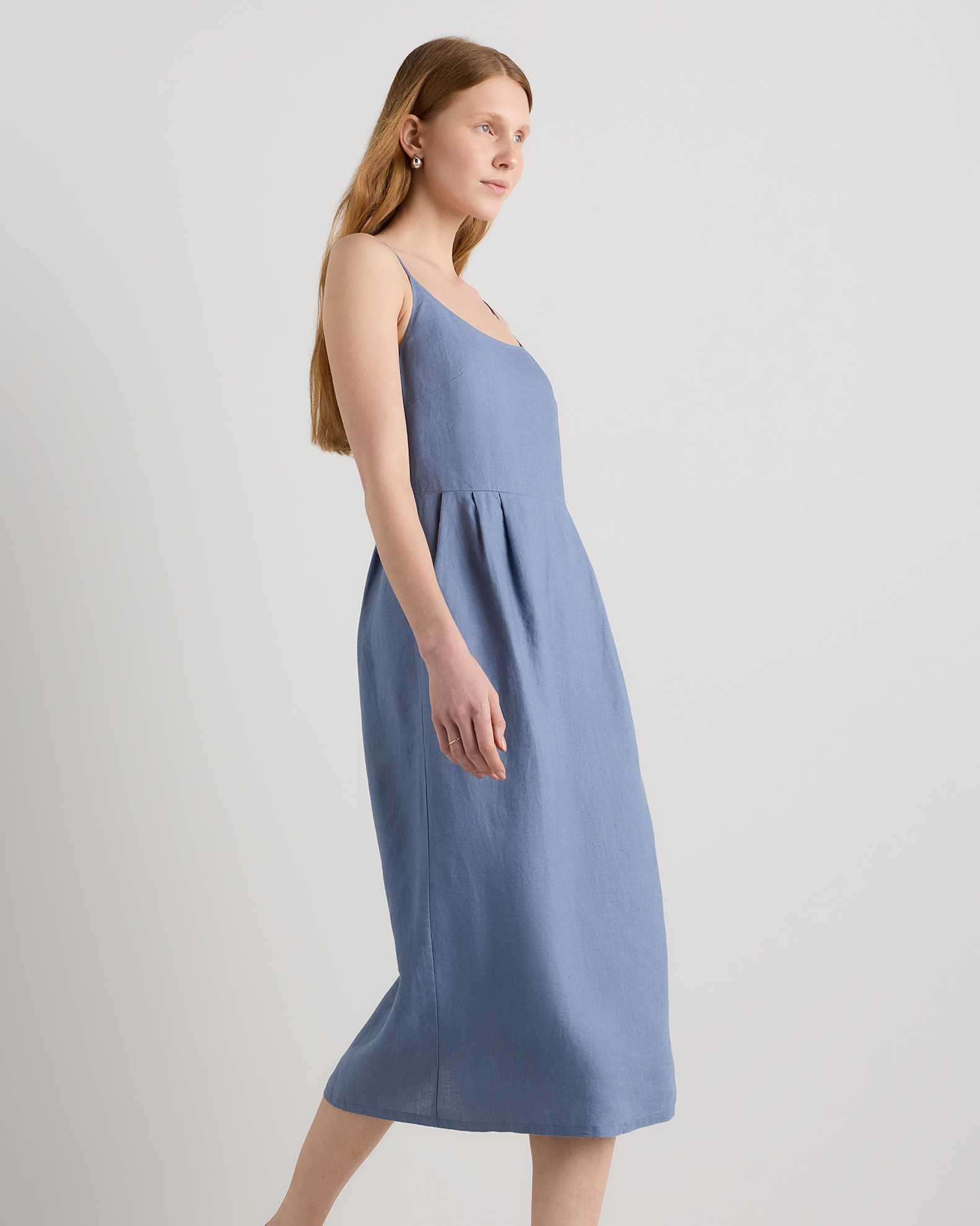 scoop neck midi dress Ruched Rib Knit - Black Inspired by the Dwight EVEREVE Women's Susannah Scoop Neck