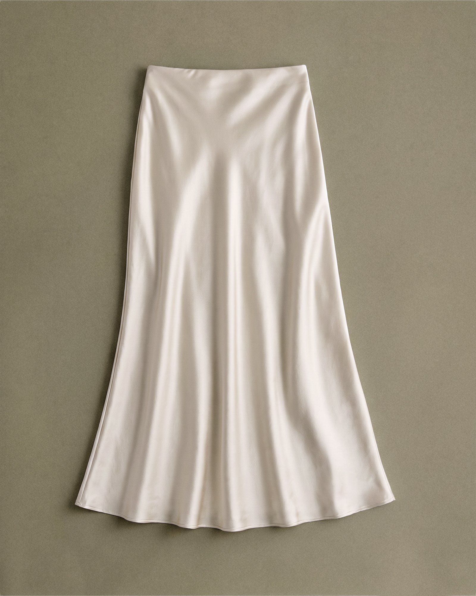 Women s 100 Washable Silk Maxi Skirt