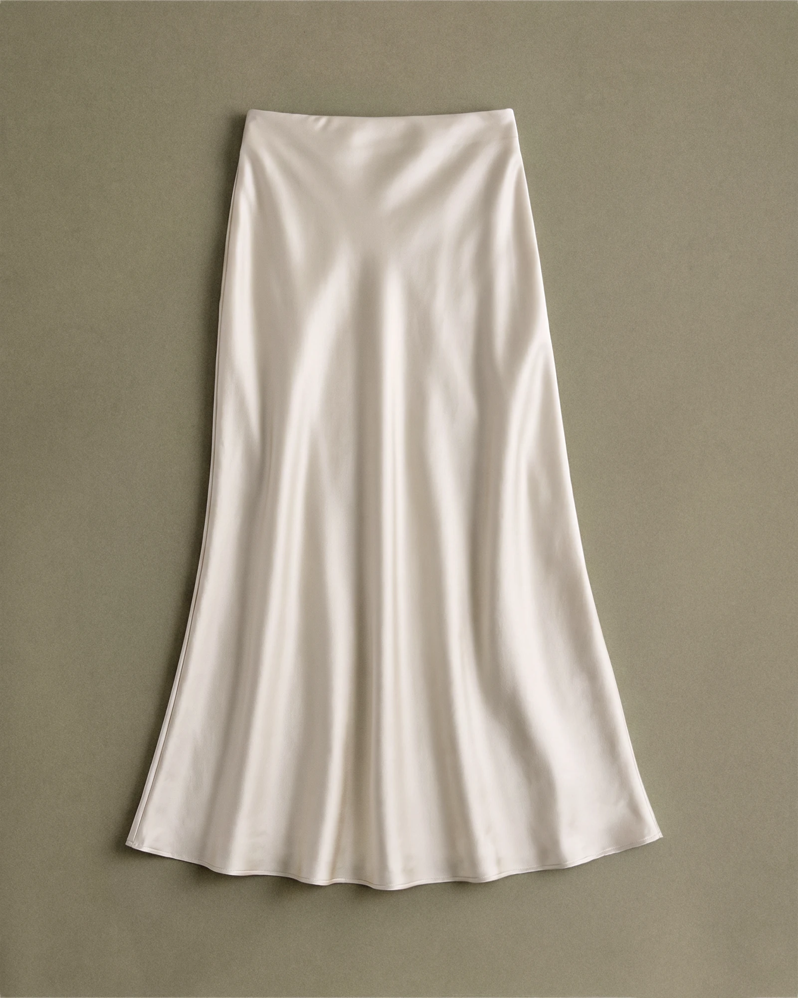 100% Washable Silk Maxi Skirt