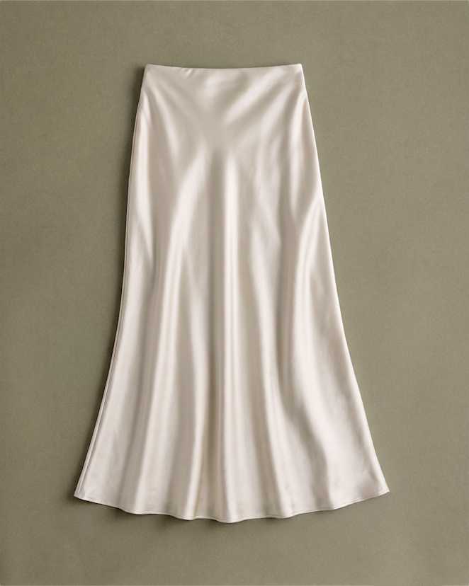 Women s 100 Washable Silk Maxi Skirt