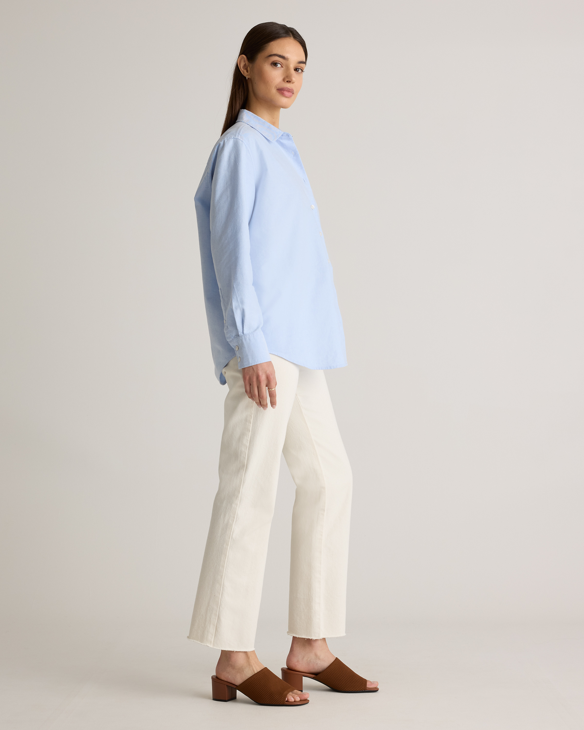 Organic Cotton Relaxed Oxford Shirt