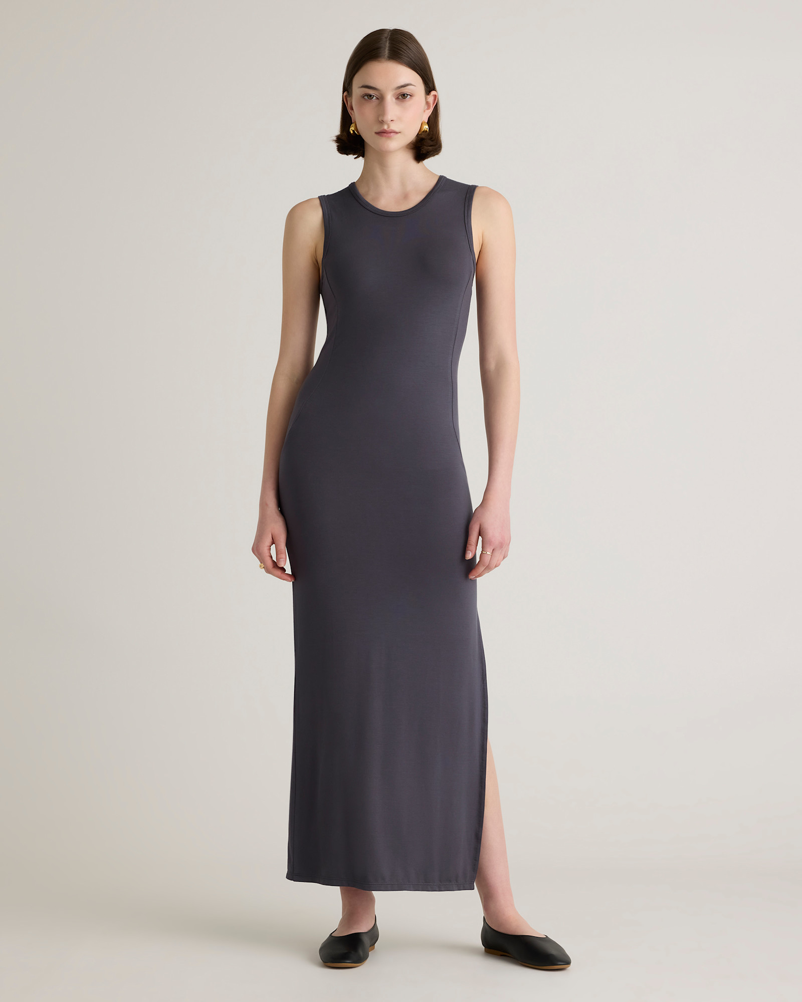 Tencel Jersey Tank Maxi Dress - Main Image
