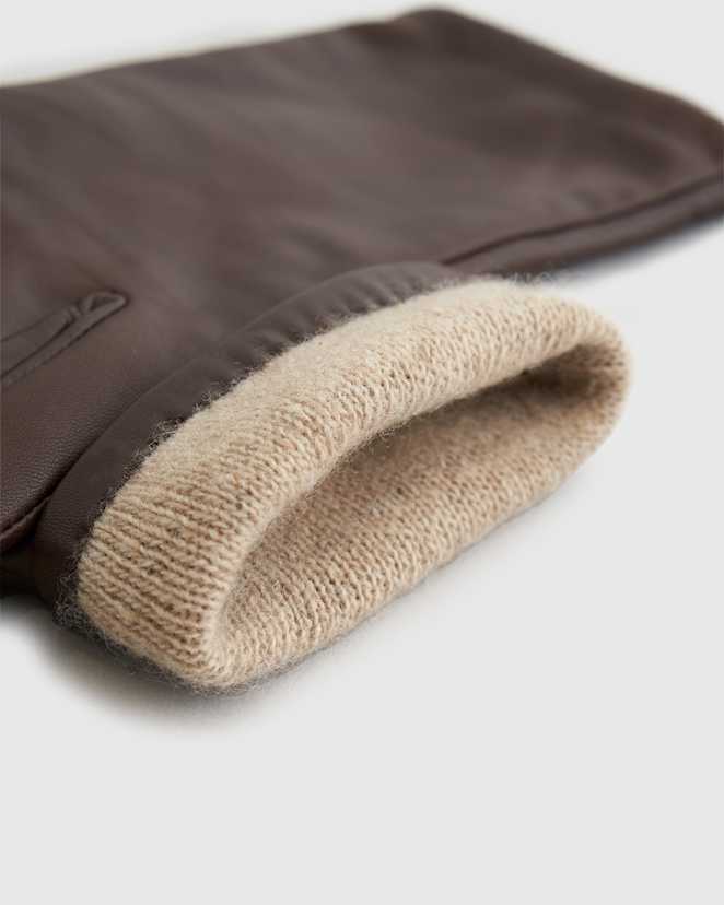 Cashmere Leather Tech Choc 1