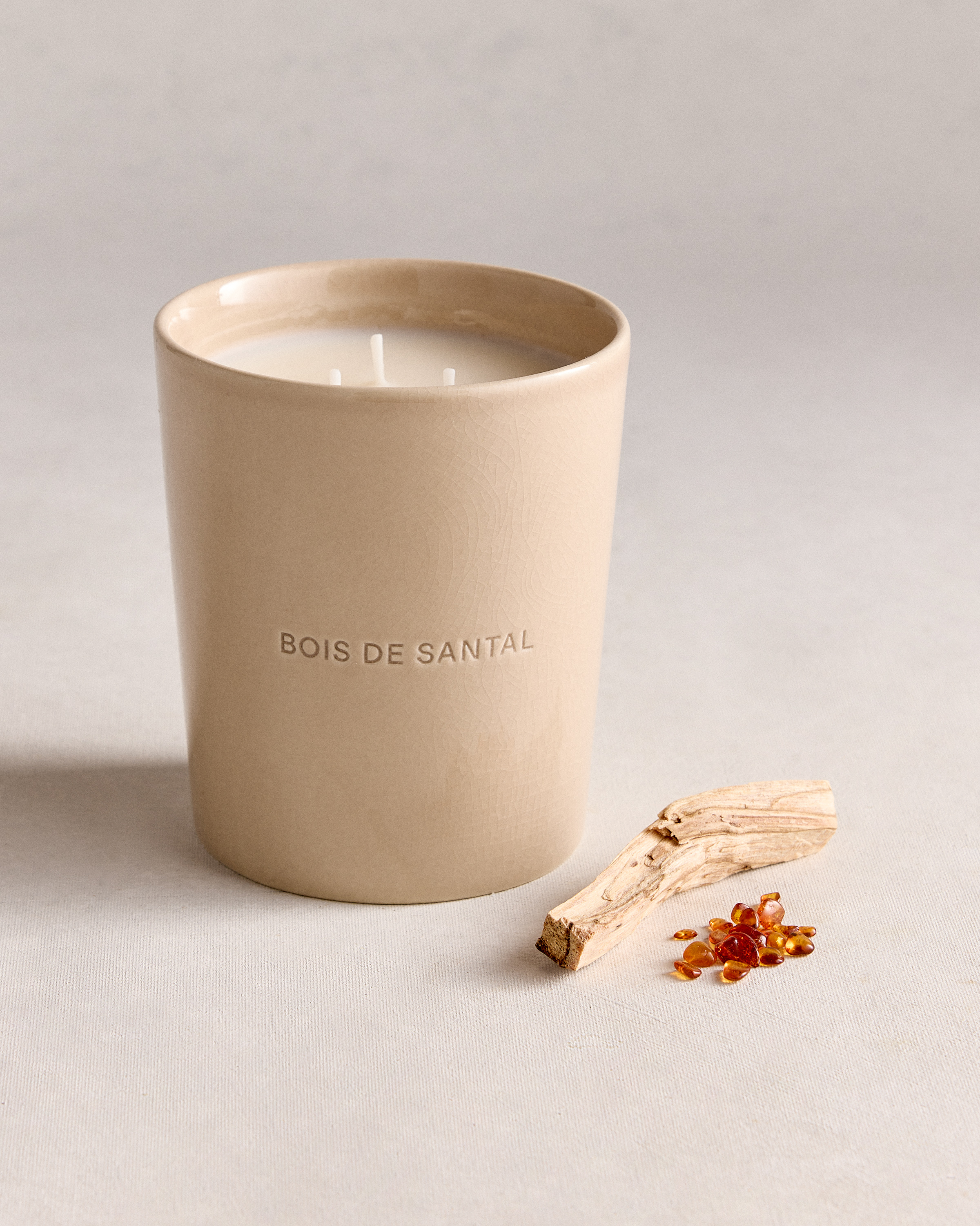 Bois de Santal 3-Wick Luxury Candle 