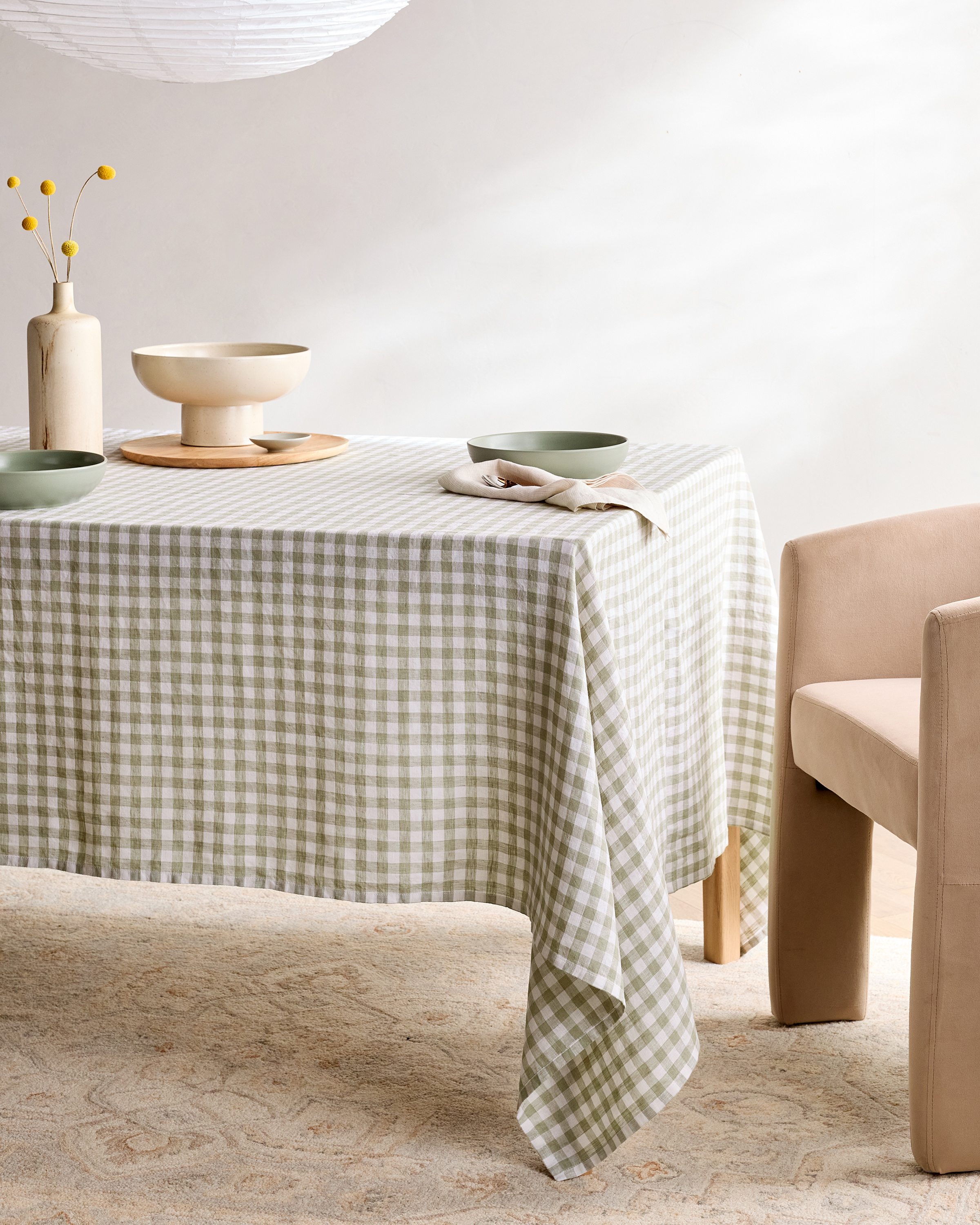 Quince Linen Tablecloth - Thumbnail 3