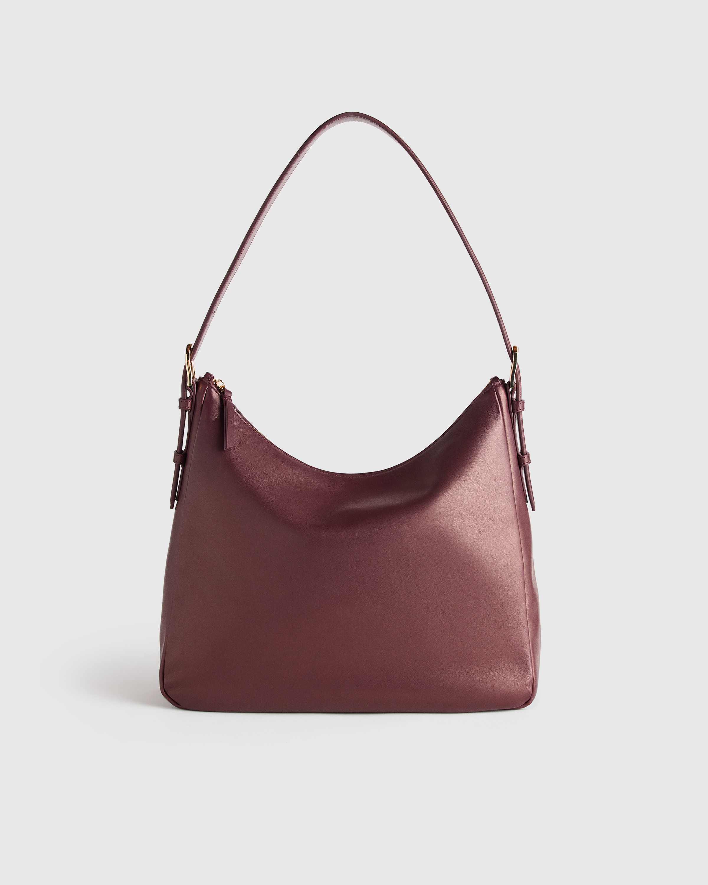 Deep Plum Sutton Shoulder Bag