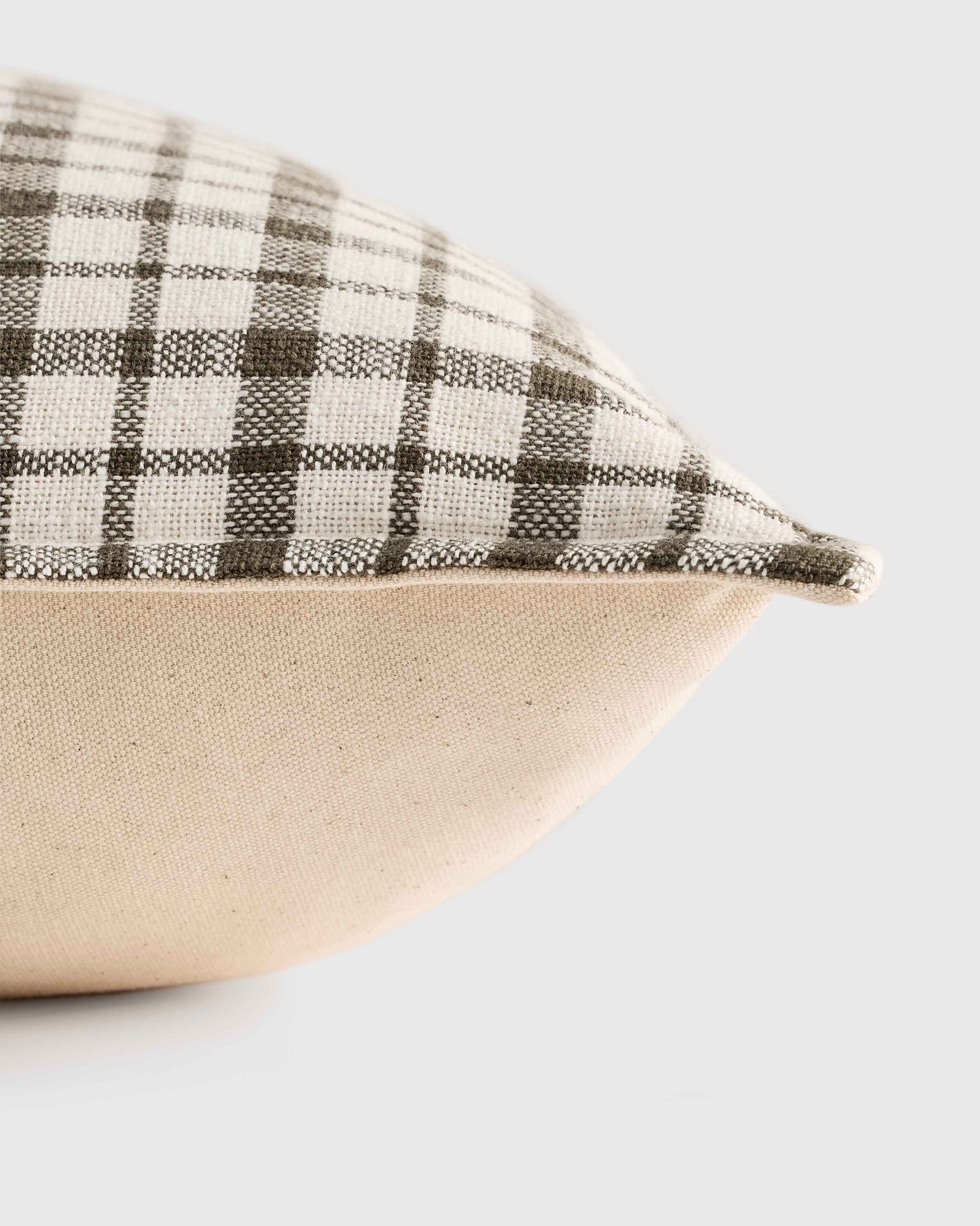 Plaid Cotton Pillow Cover - thumbnail 9