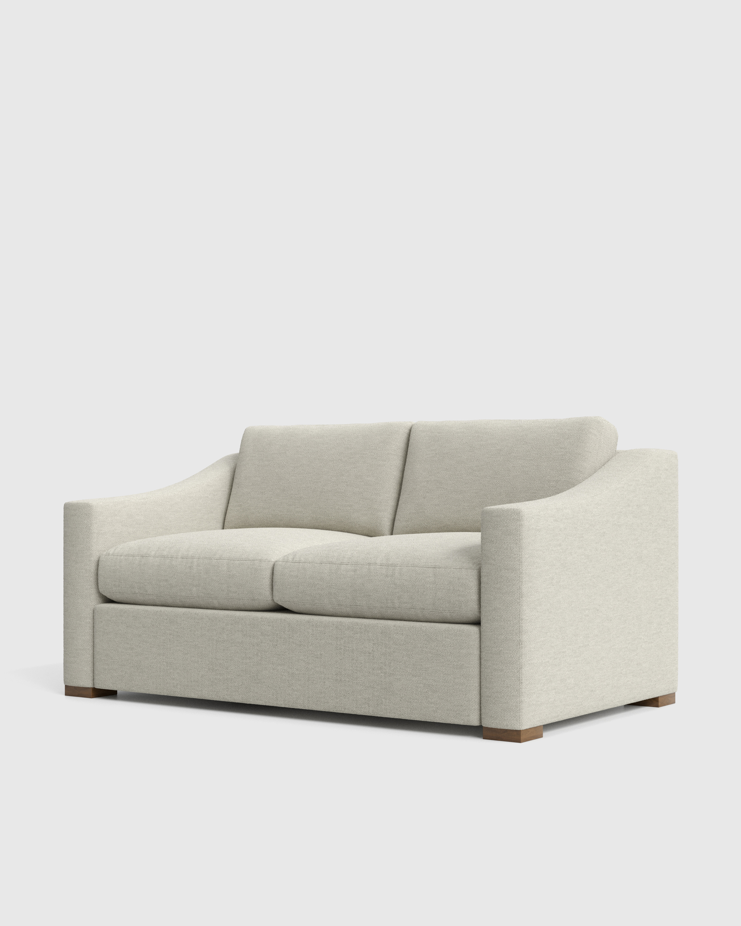 Hollis Slope Arm Sofa in Performance Linen Blend