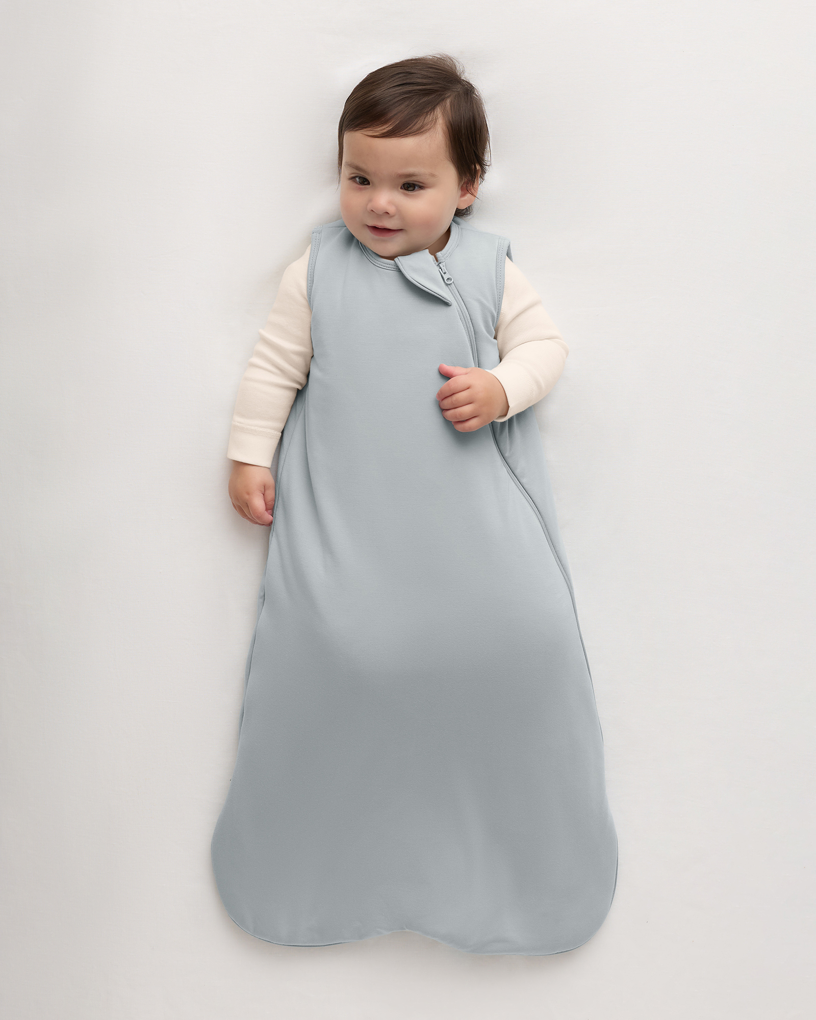 Light Grey Bamboo Sleep Bag 2.5 TOG