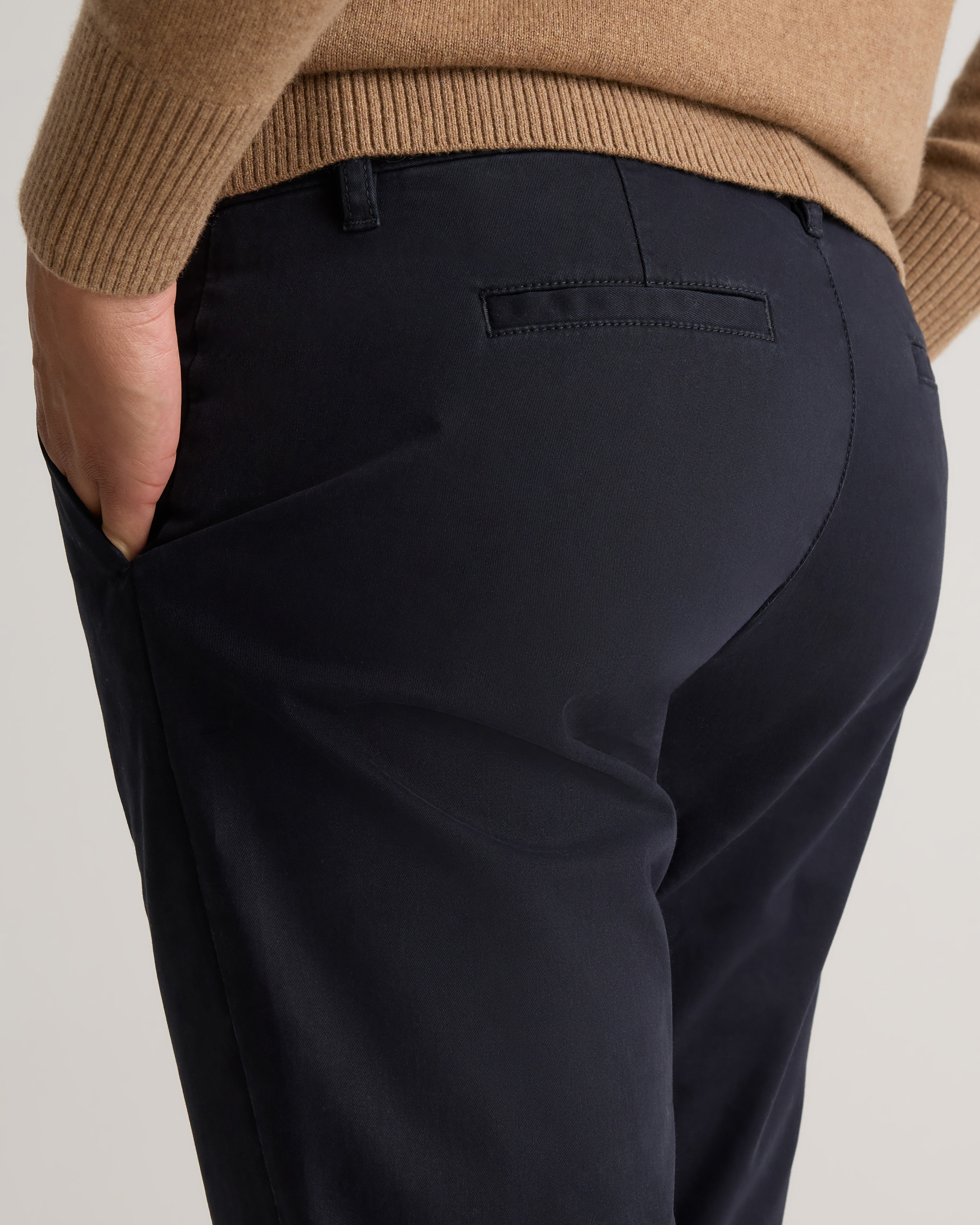 Organic Stretch Cotton Chino Pants