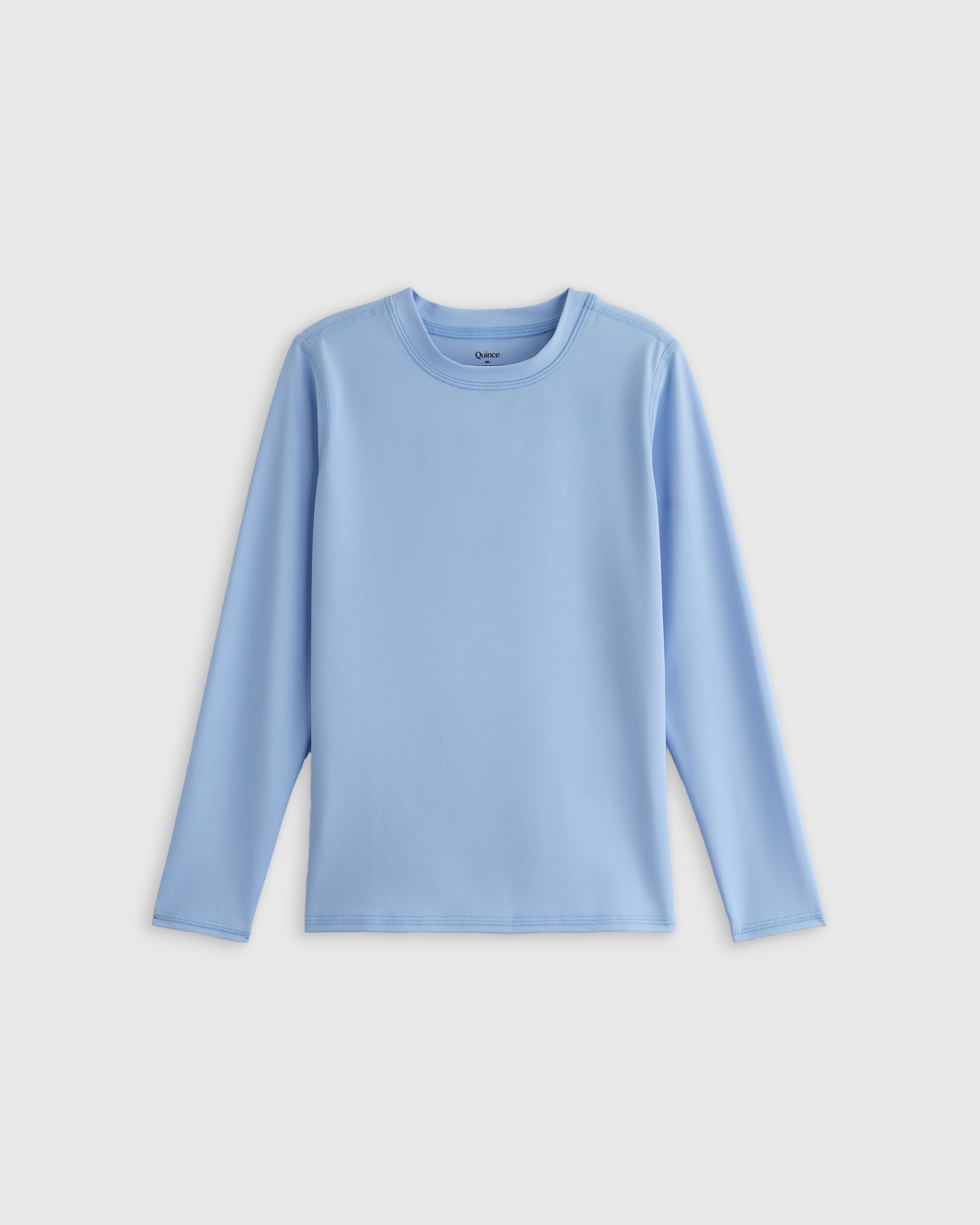 Sky Blue Long Sleeve Rash Guard