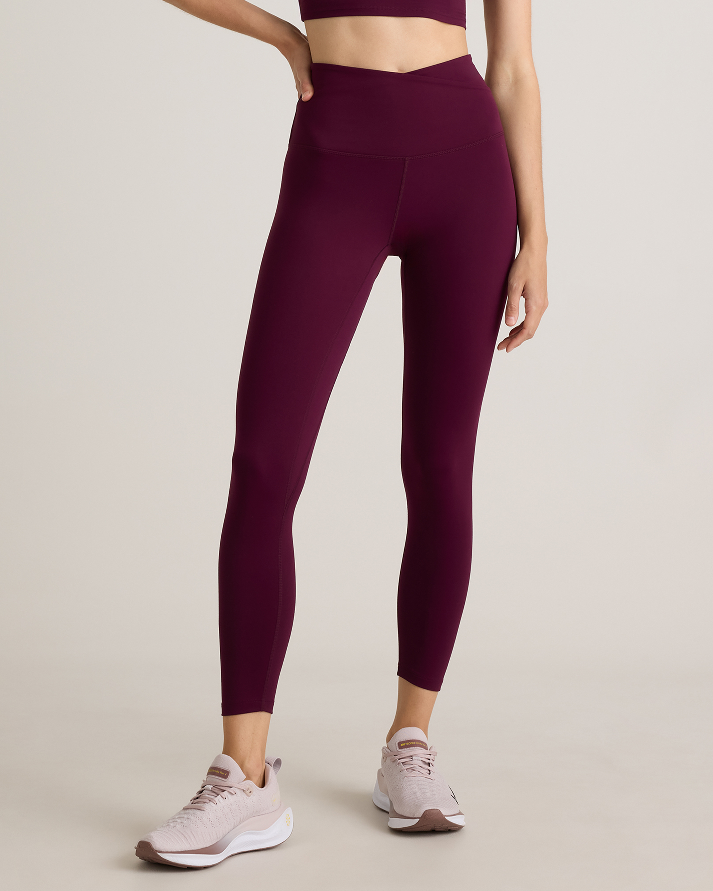 Plum Ultra-Form High-Rise Crossover Legging