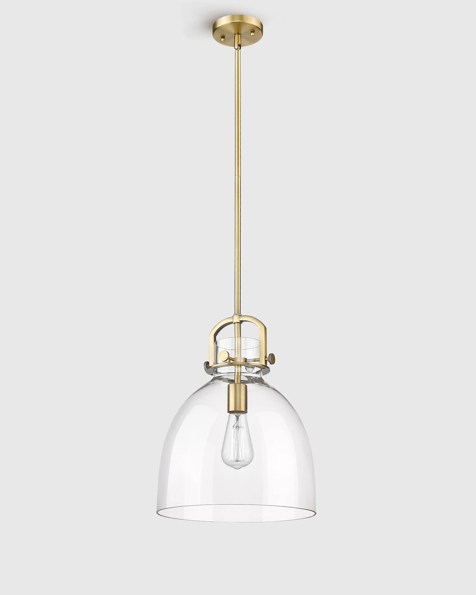 Minimalist Glass Bell Pendant Light