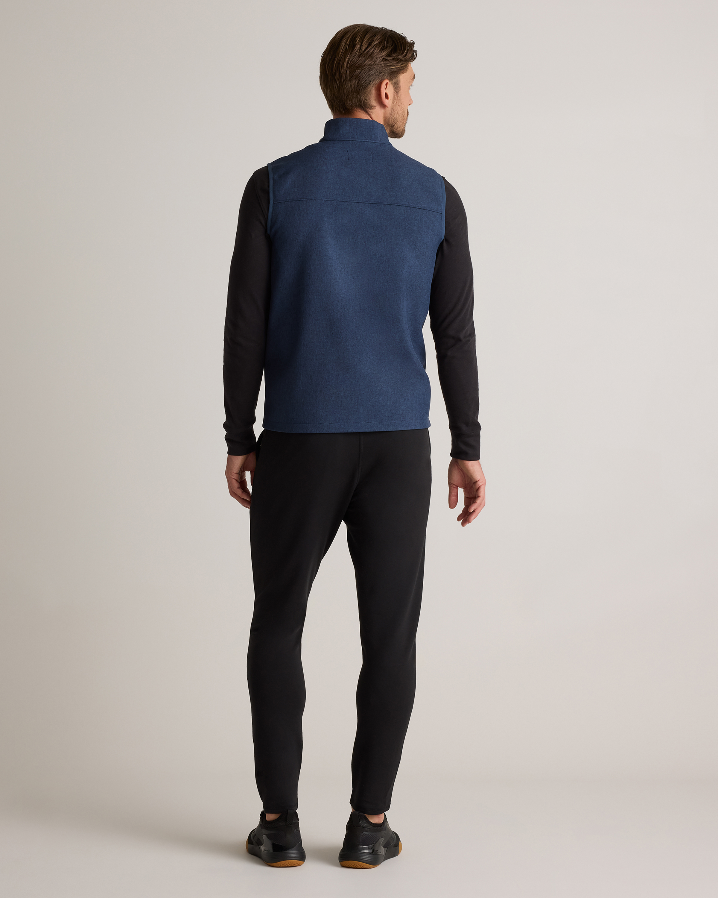 Softshell Fleece-Lined Full-Zip Vest