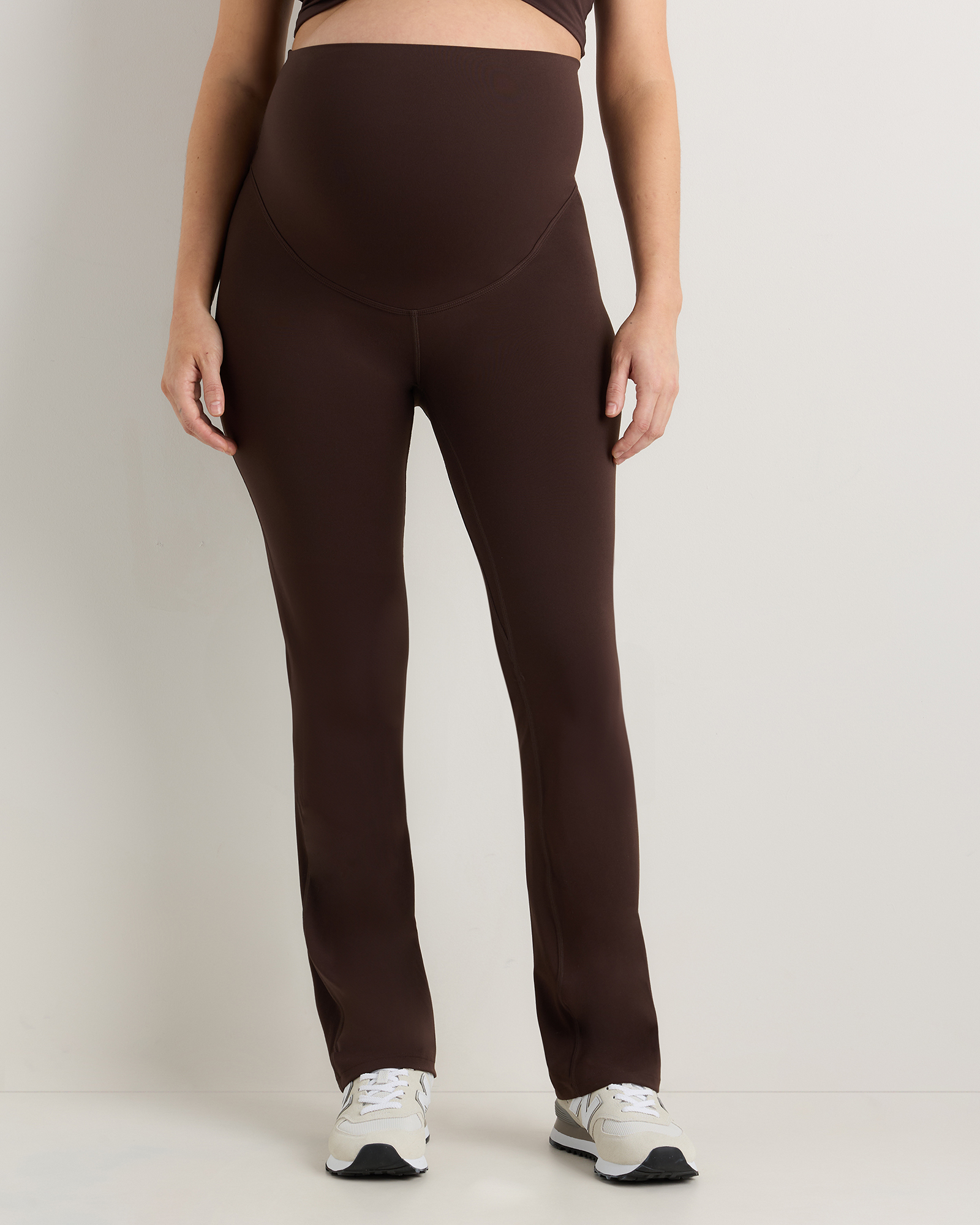 Espresso Ultra-Form Maternity Bootcut Pants