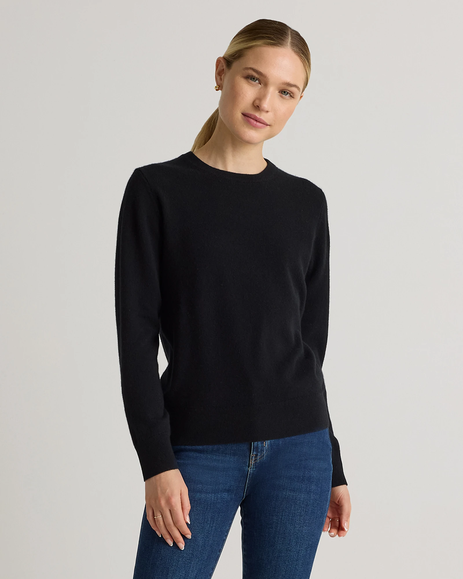 Mongolian Cashmere Crewneck Sweater