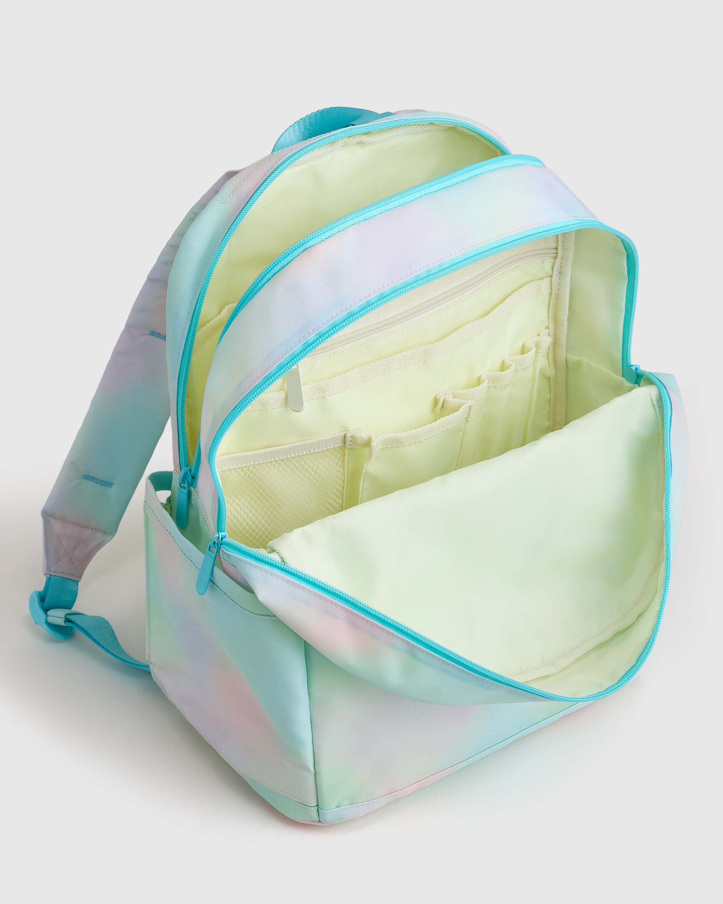 Recycled Double Pocket Backpack - Medium - thumbnail 4