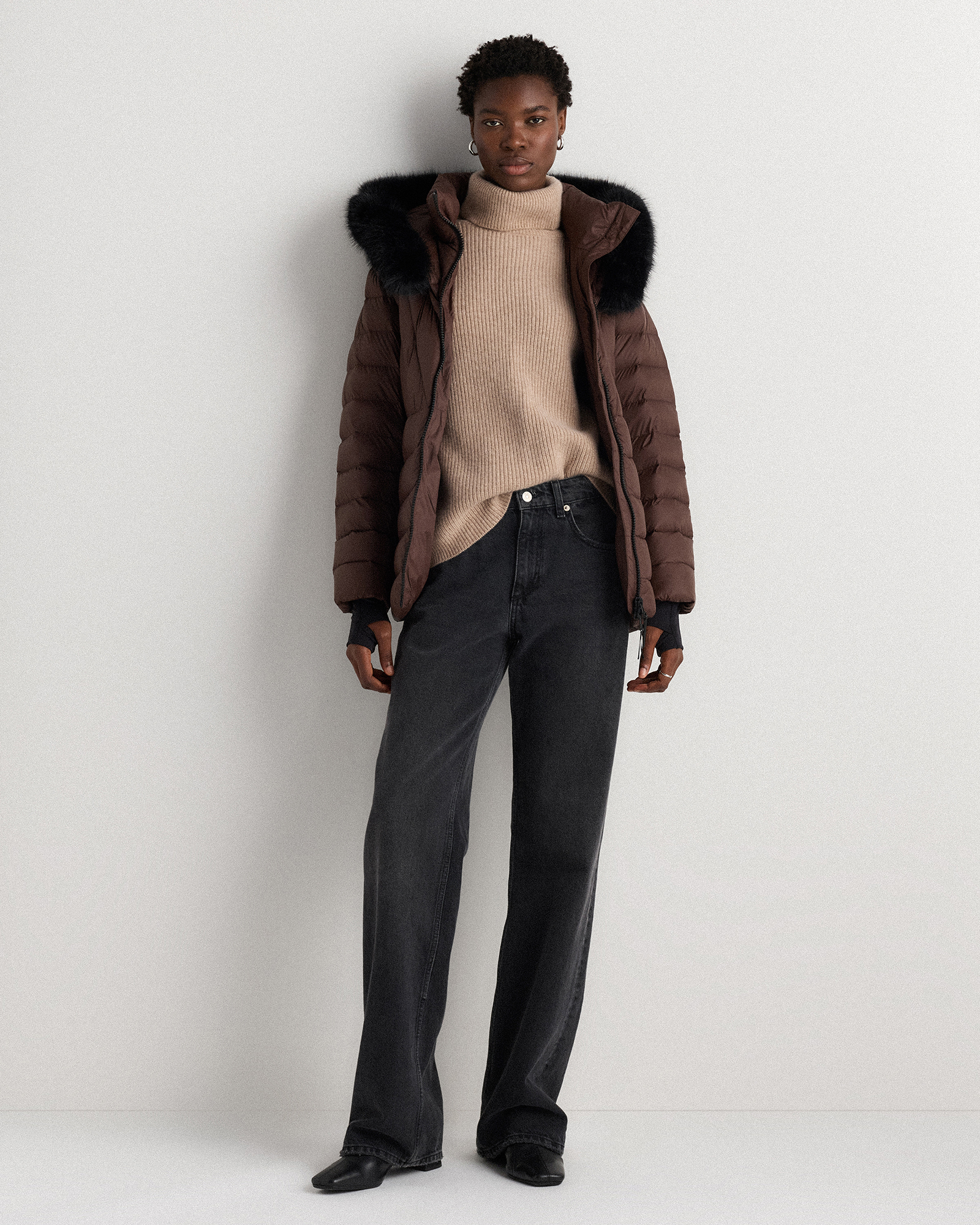 WILD THINGS × URBS belted puff jacket 【公式通販】