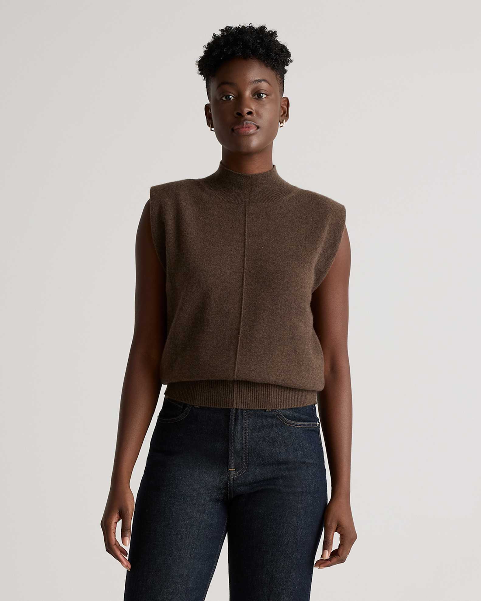 Shoulder Pad Sleeveless Jumper Boohoo Boohoo Plus Gathered