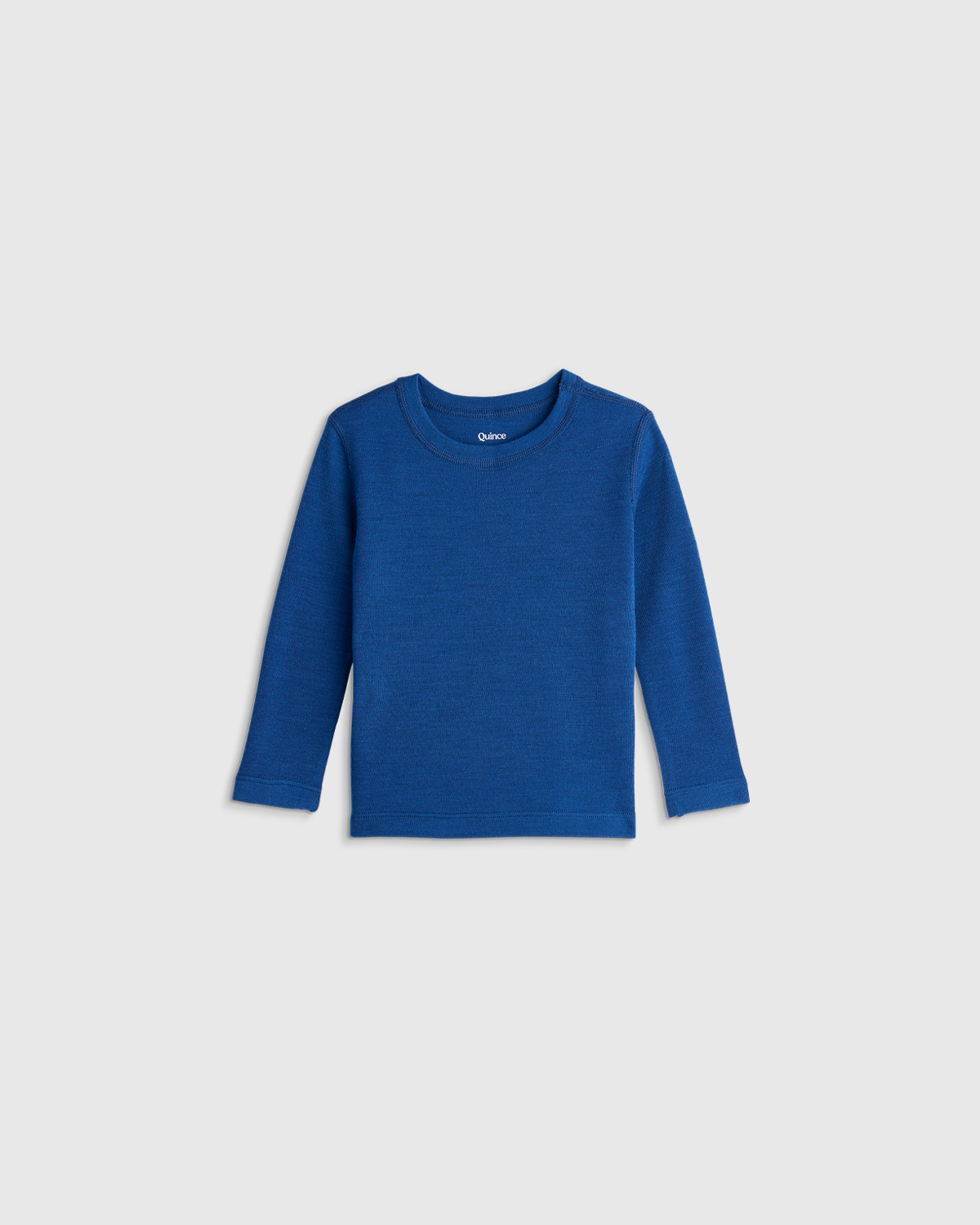U--1134 BABY 100 Merino Wool All-Season Base Layer Long Sleeve and Legging Set Navy 16128 CROPPED